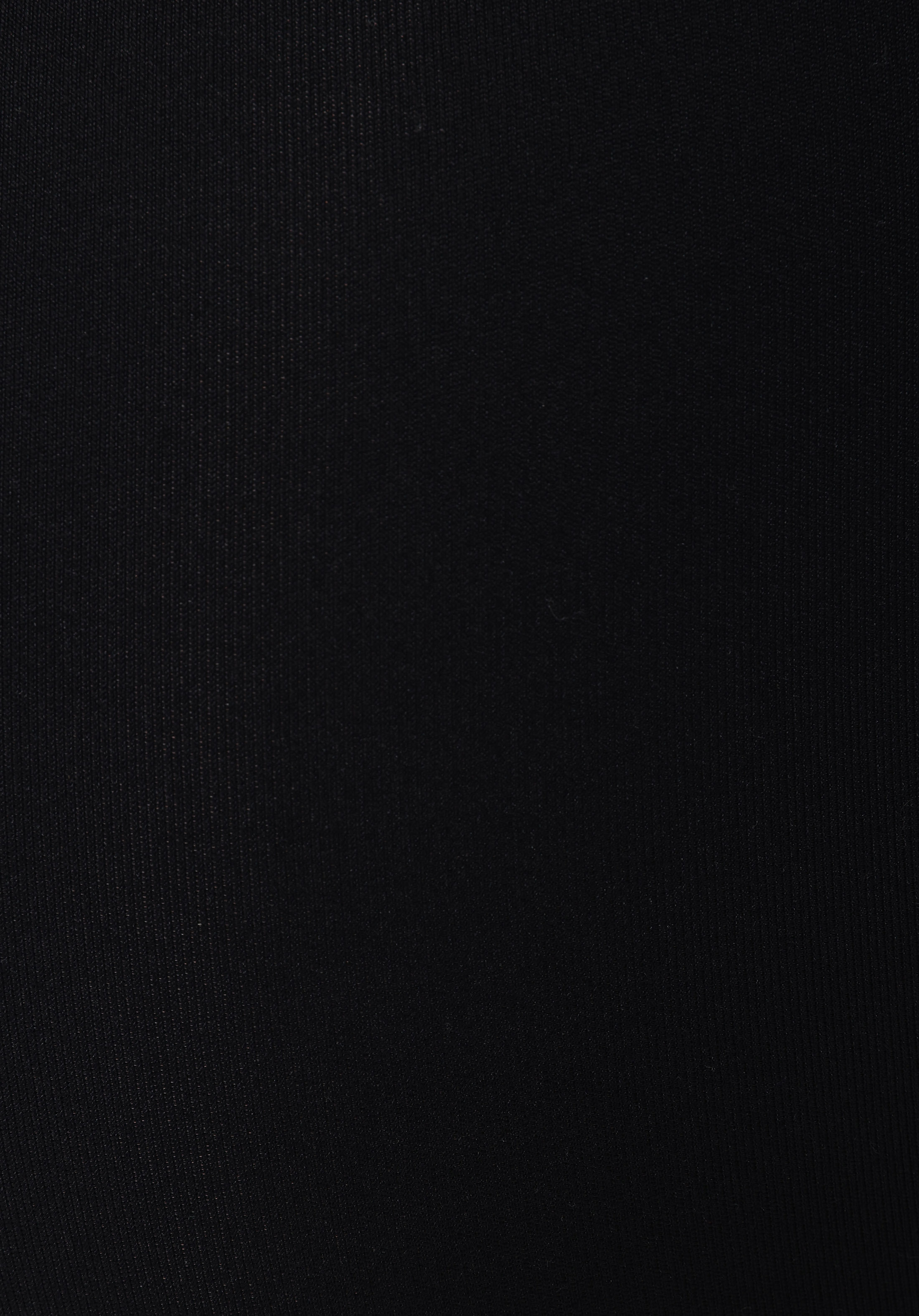 Slim Fit   Kadın Siyah Örme Tayt