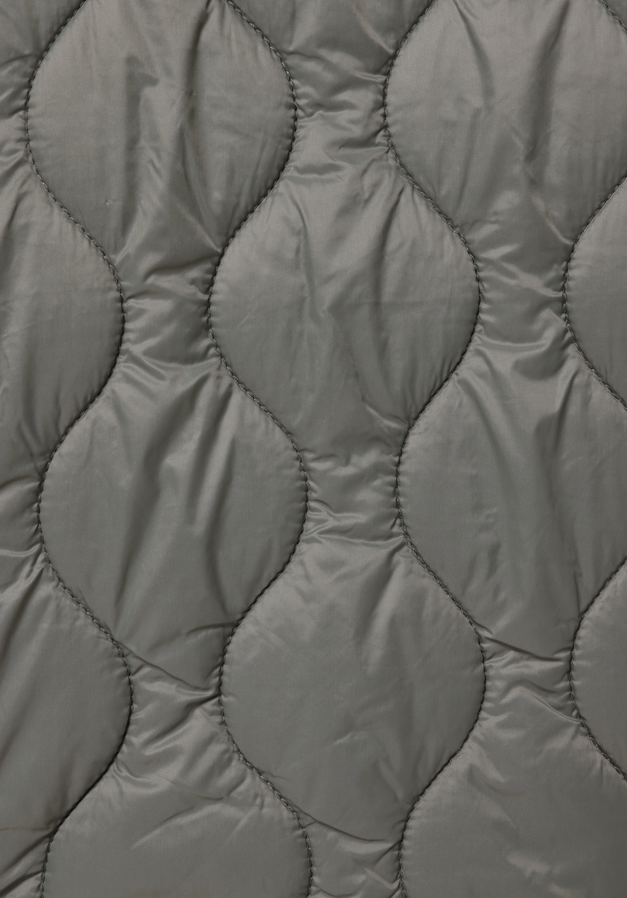 Regular Fit Dik Yaka Fermuarlı Astarlı Çift Yönlü Kadın Yeşil Yelek