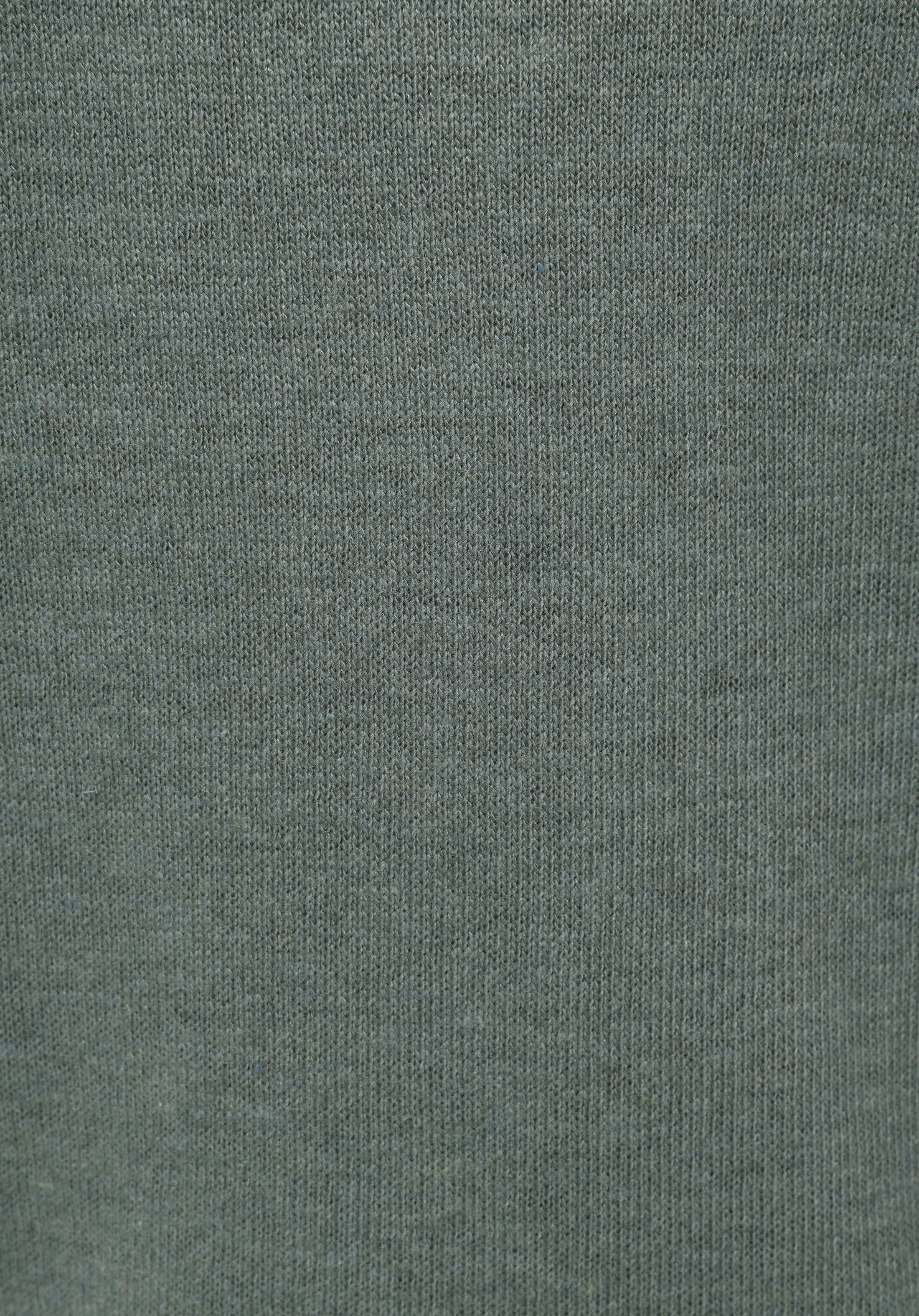 Slim Fit Polo Yaka Düz Kadın Yeşil Kazak