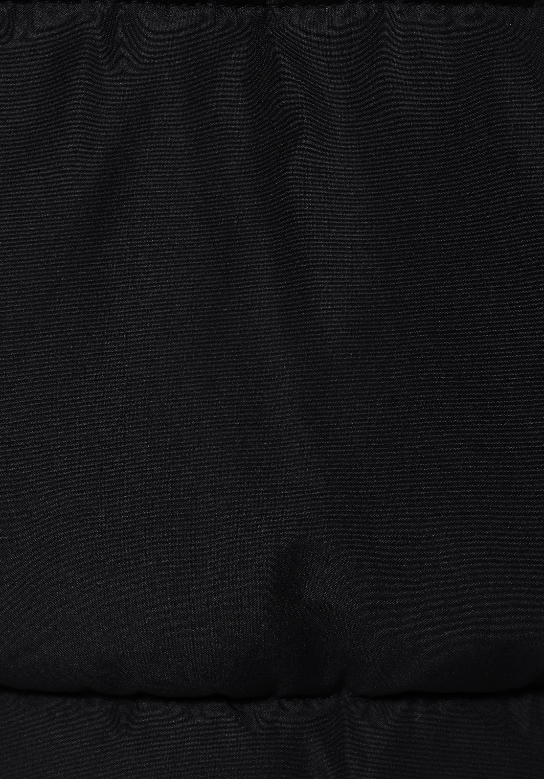 Regular Fit Kapüşonlu Fermuarlı Astarlı Çıkarılabilir Kapüşonlu Kadın Siyah Mont