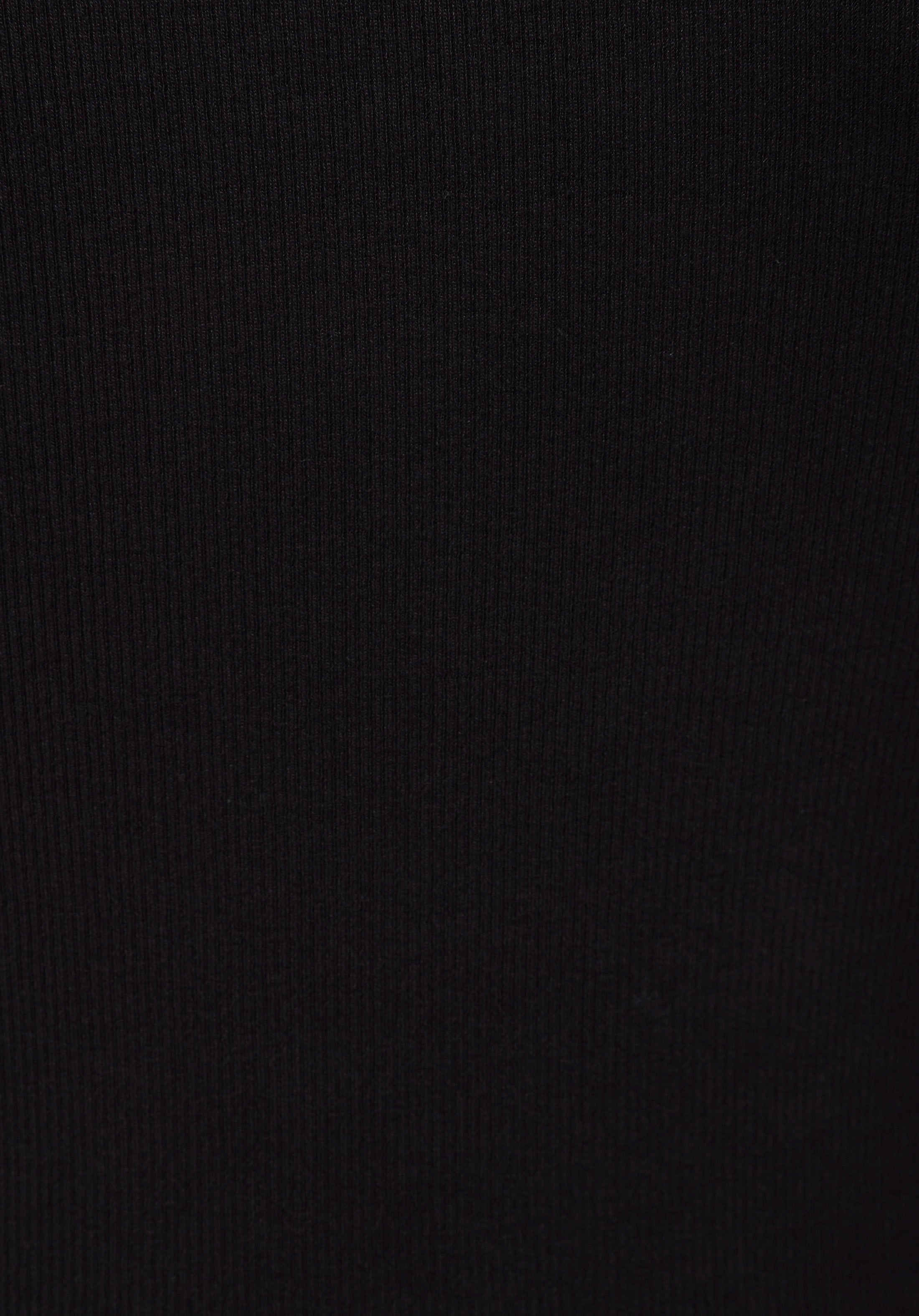 Slim Fit Kayık Yaka Düz Kadın Siyah Uzun Kol Tişört
