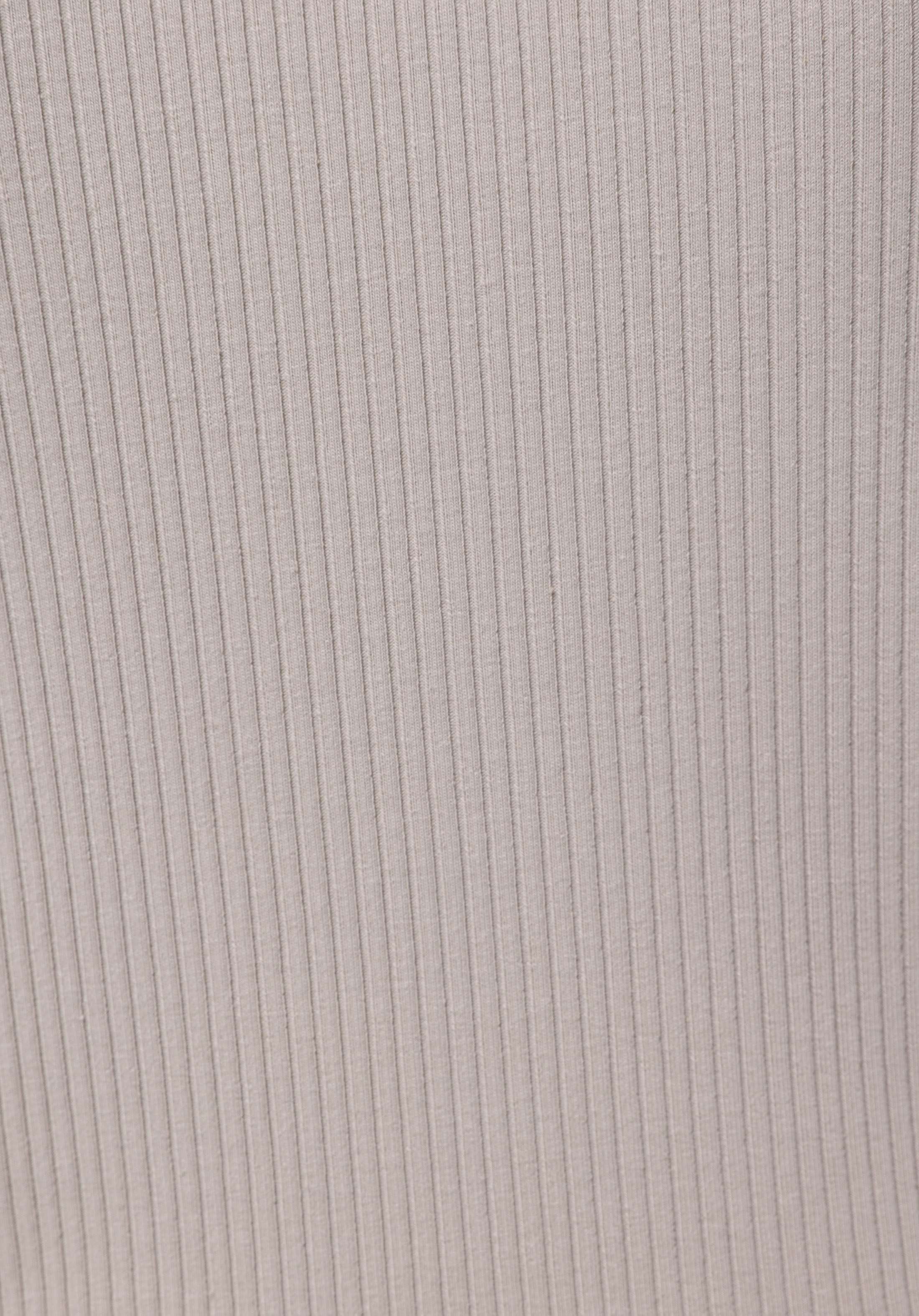 Slim Fit Yarım Balıkçı Yaka Düz Kadın Bej Tişört