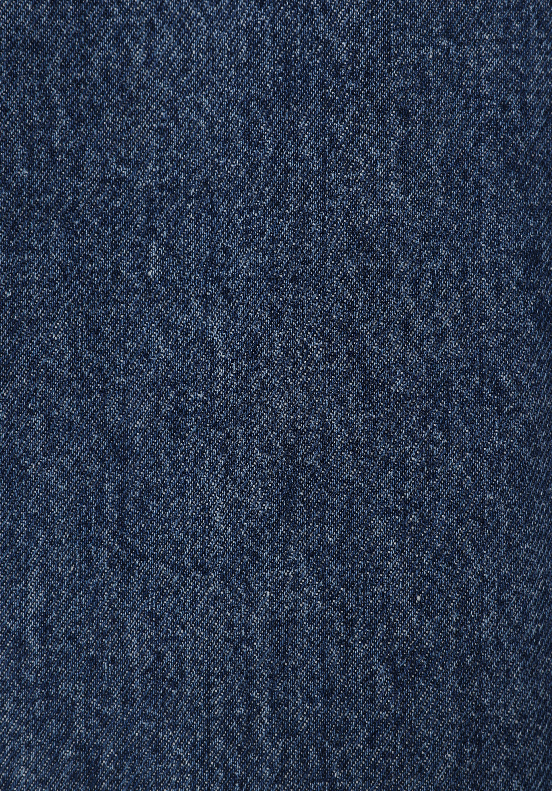 Oversize Fit Düğmeli Astarsız  Kadın Mavi Ceket