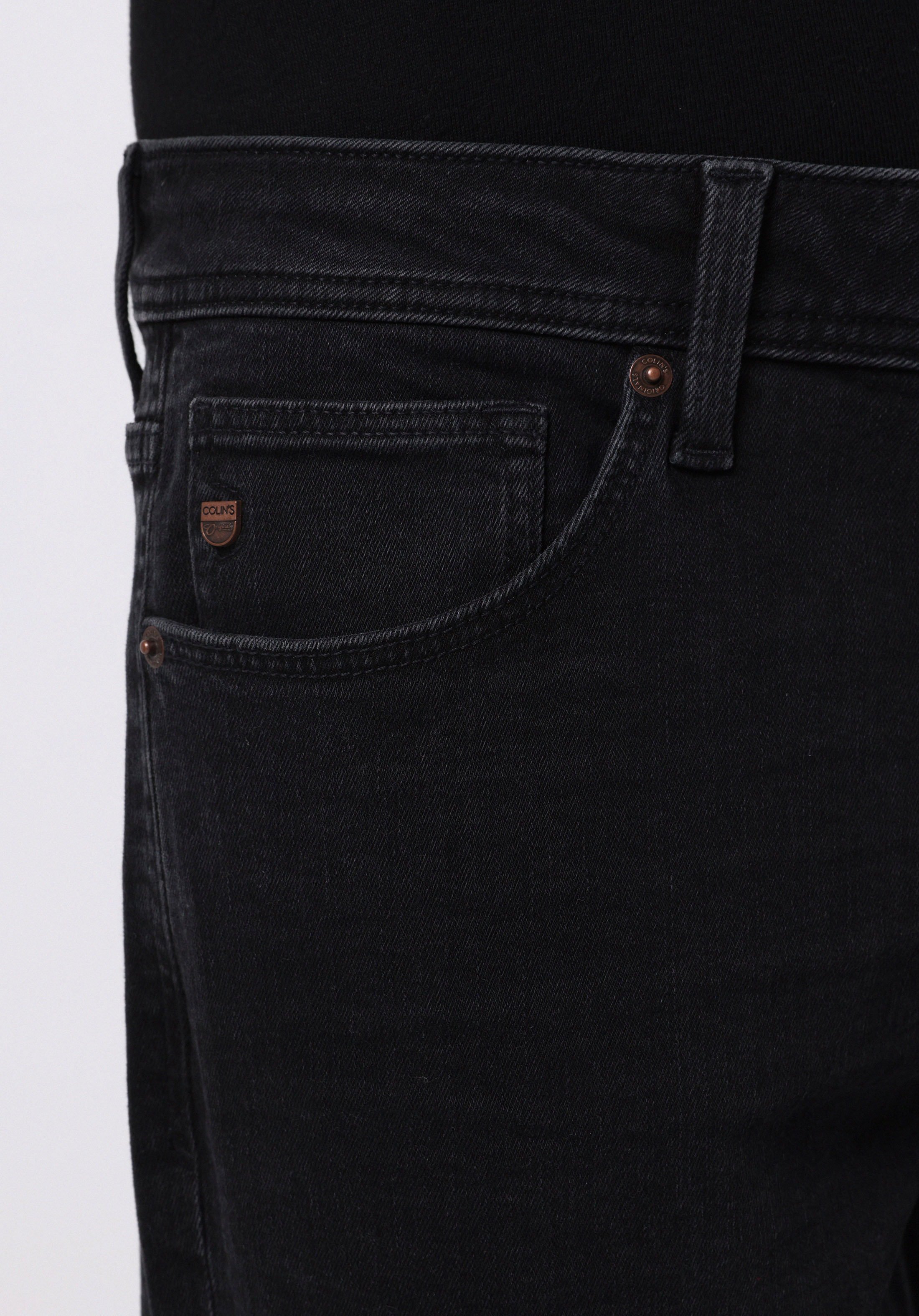 Regular Fit   Erkek Lacivert Jean Pantolon