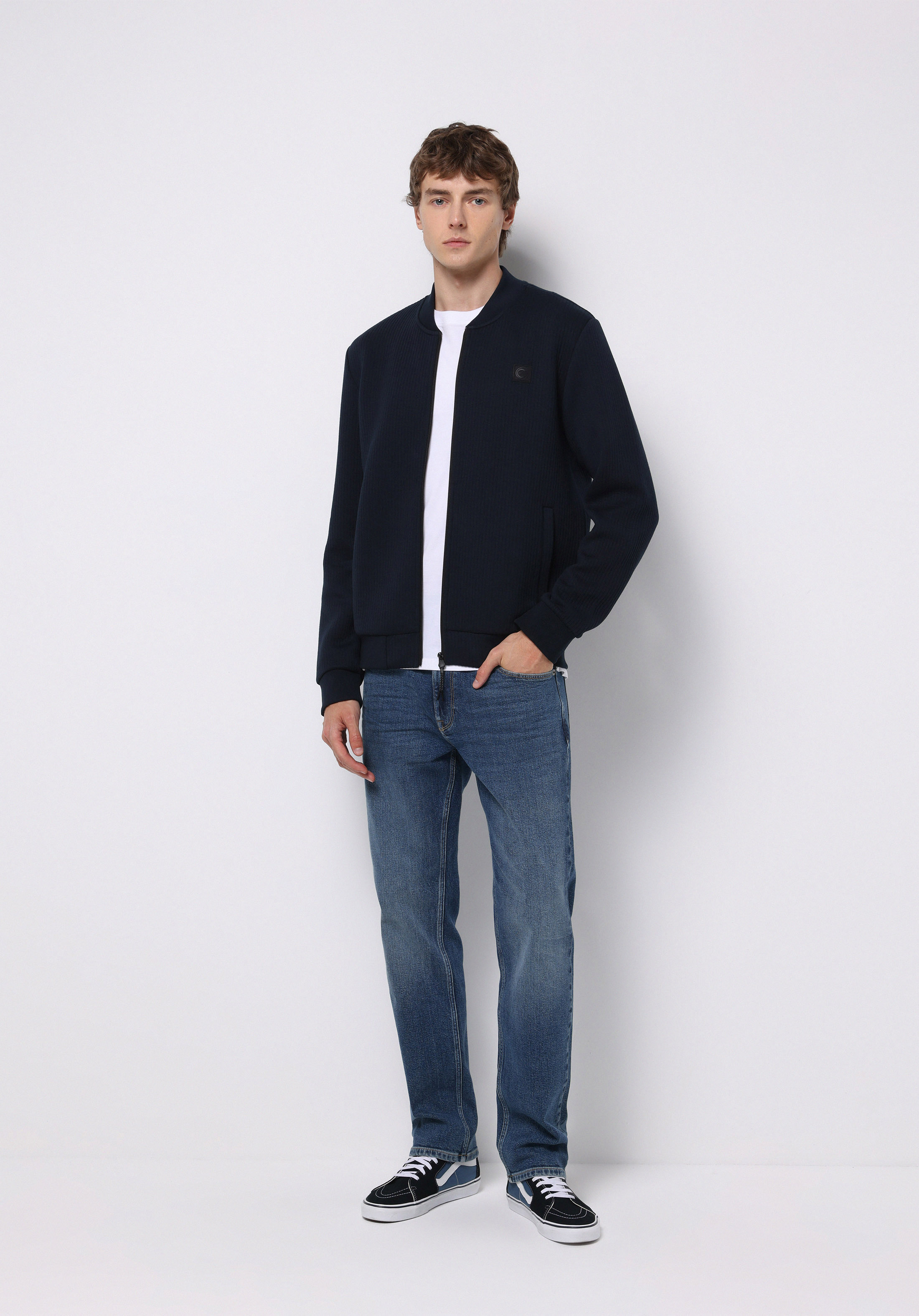 Slim Fit    Erkek Lacivert Ceket