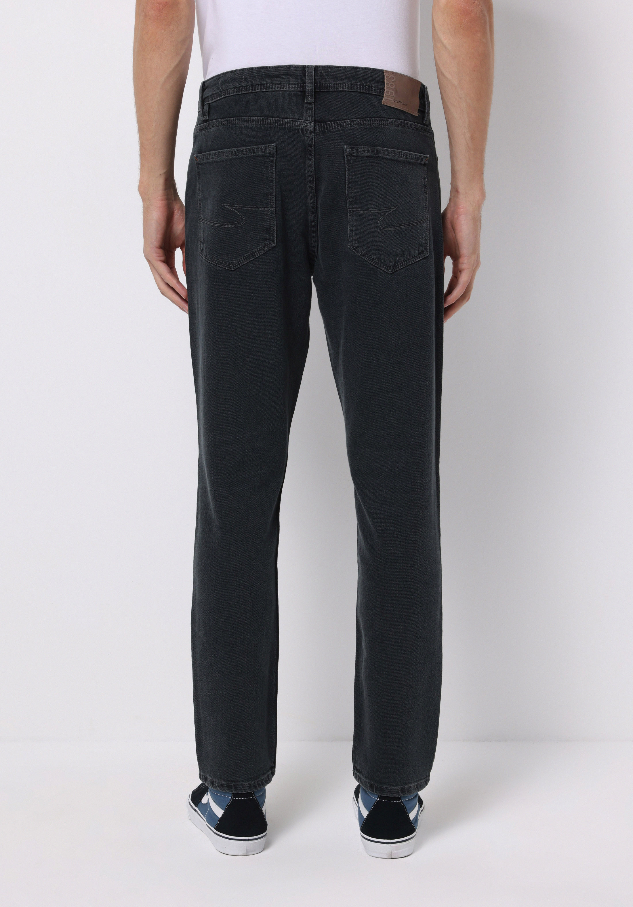 Regular Fit   Erkek Koyu İndigo Jean Pantolon