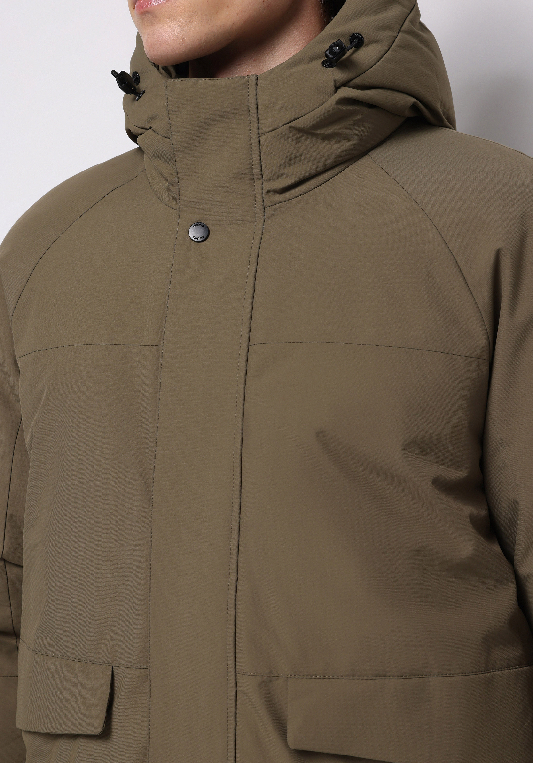 Regular Fit     Erkek Yeşil Mont