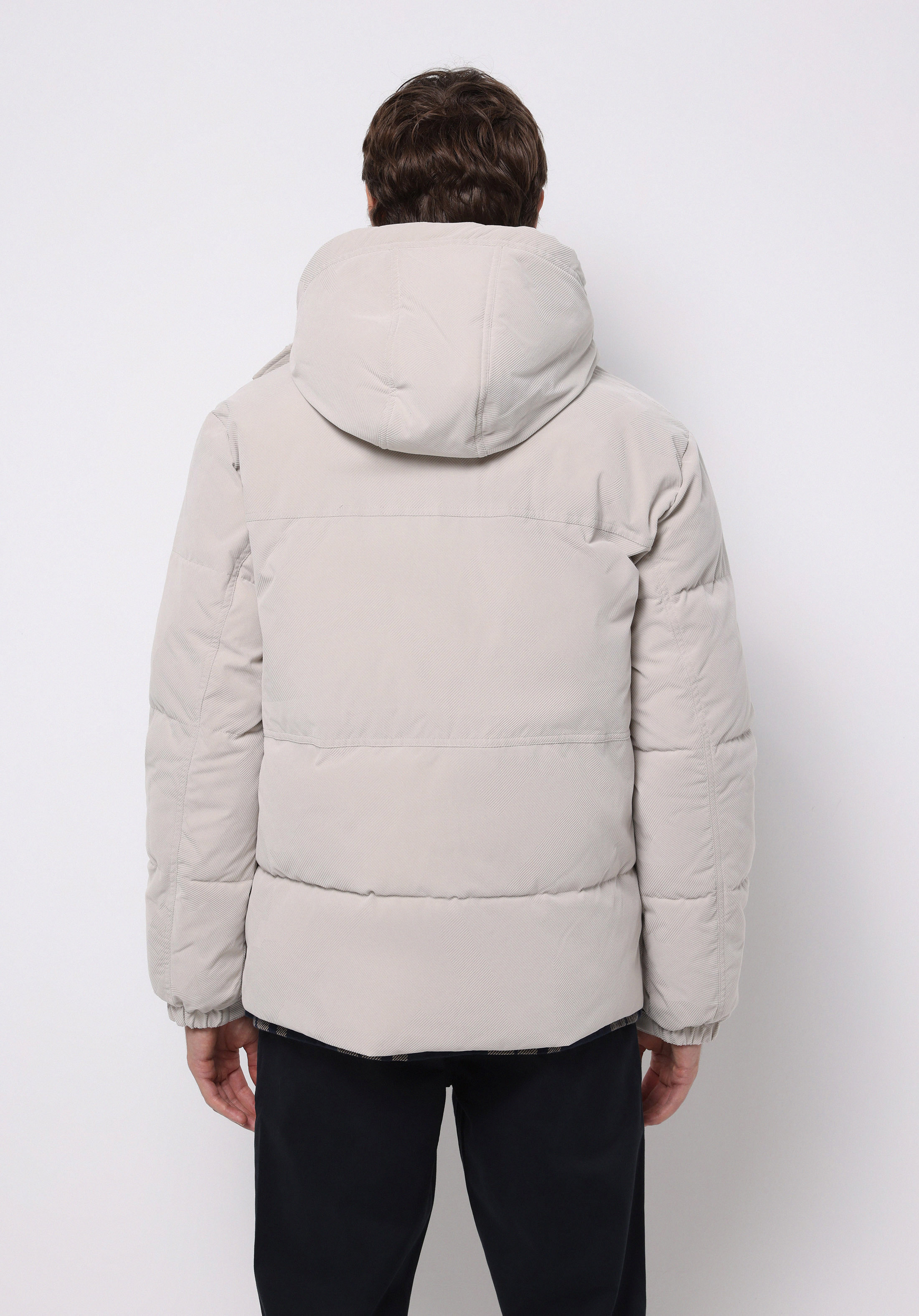 Regular Fit     Erkek Ekru Mont