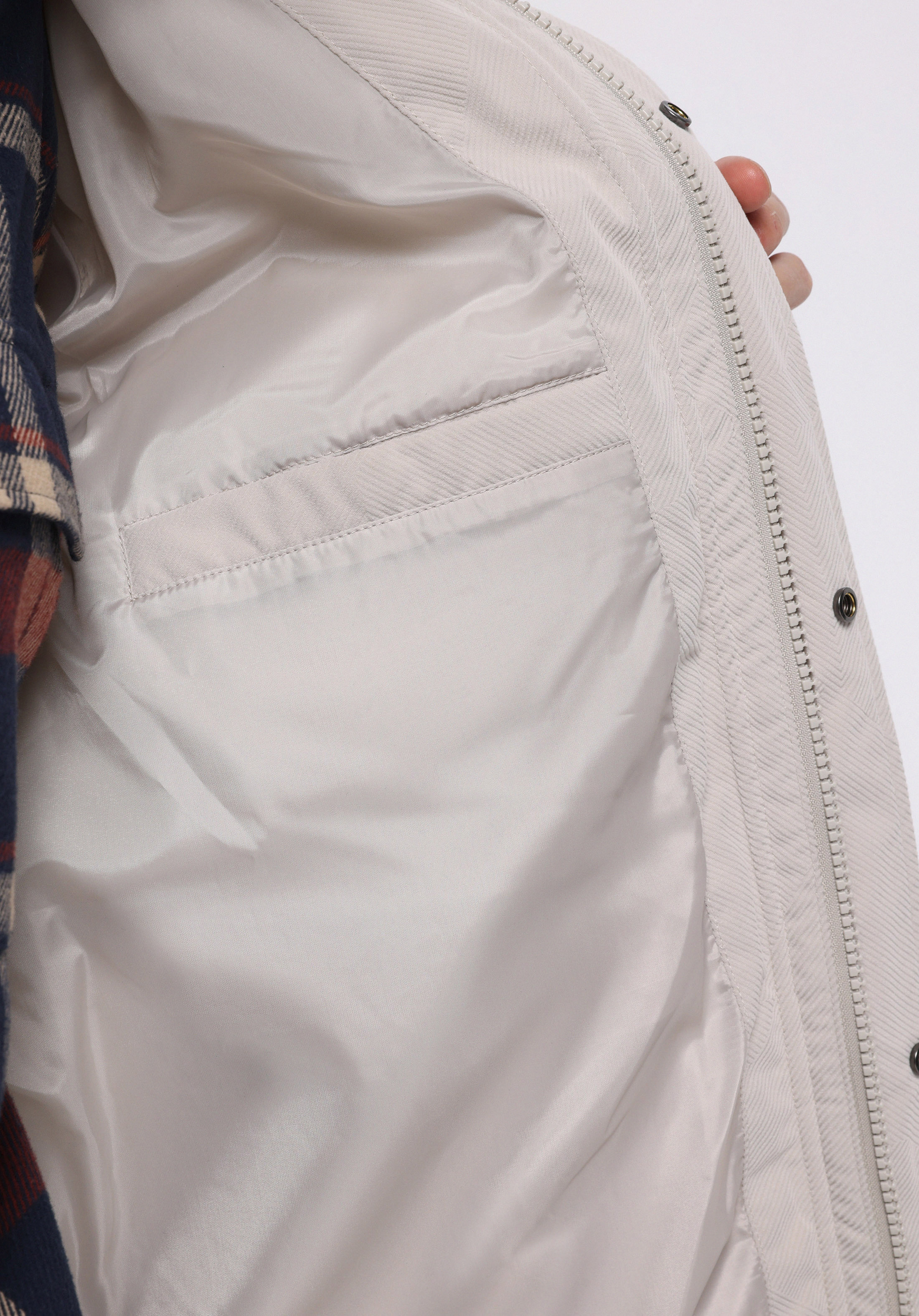 Regular Fit     Erkek Ekru Mont