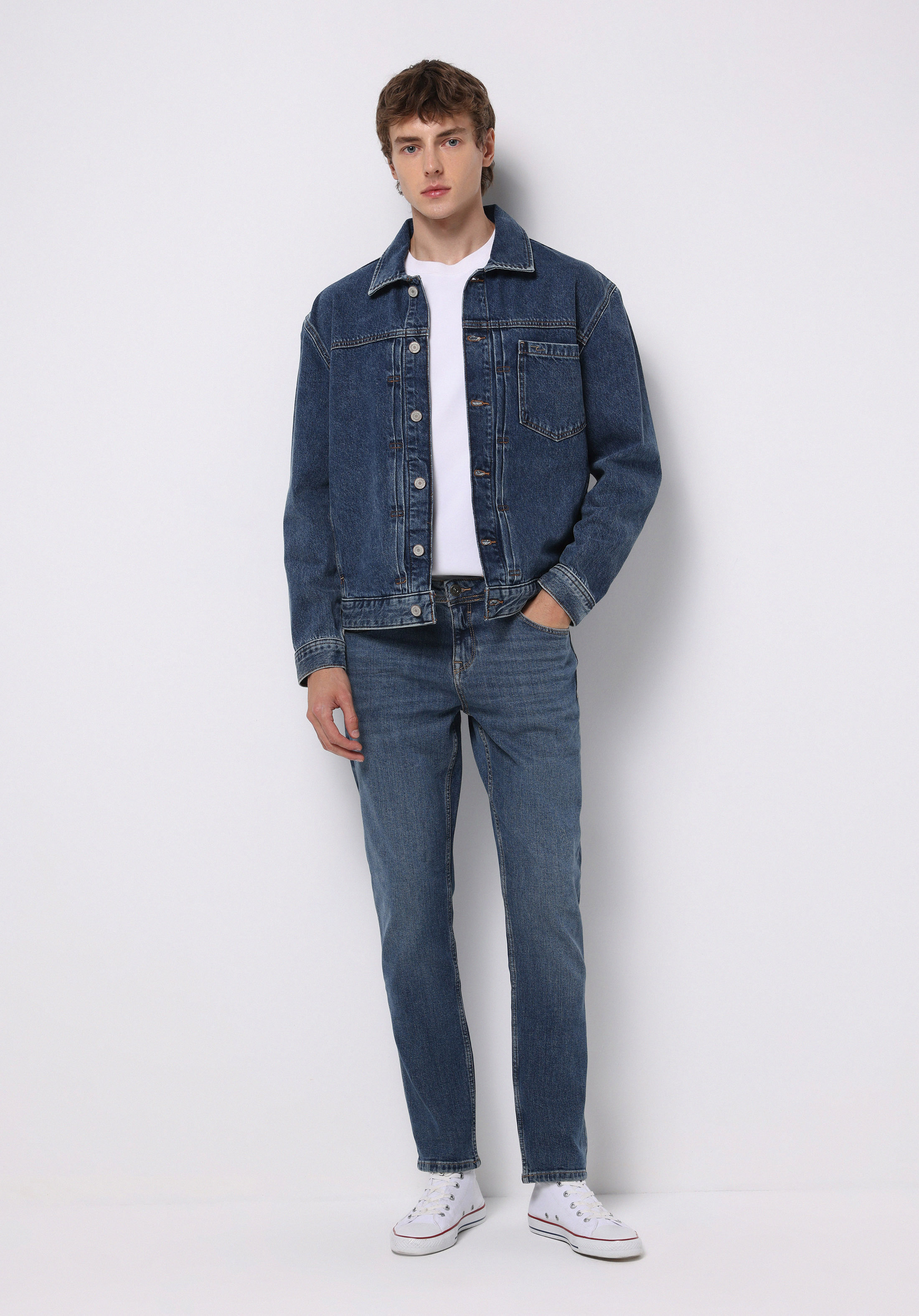 Straight Fit   Erkek Siyah Jean Pantolon