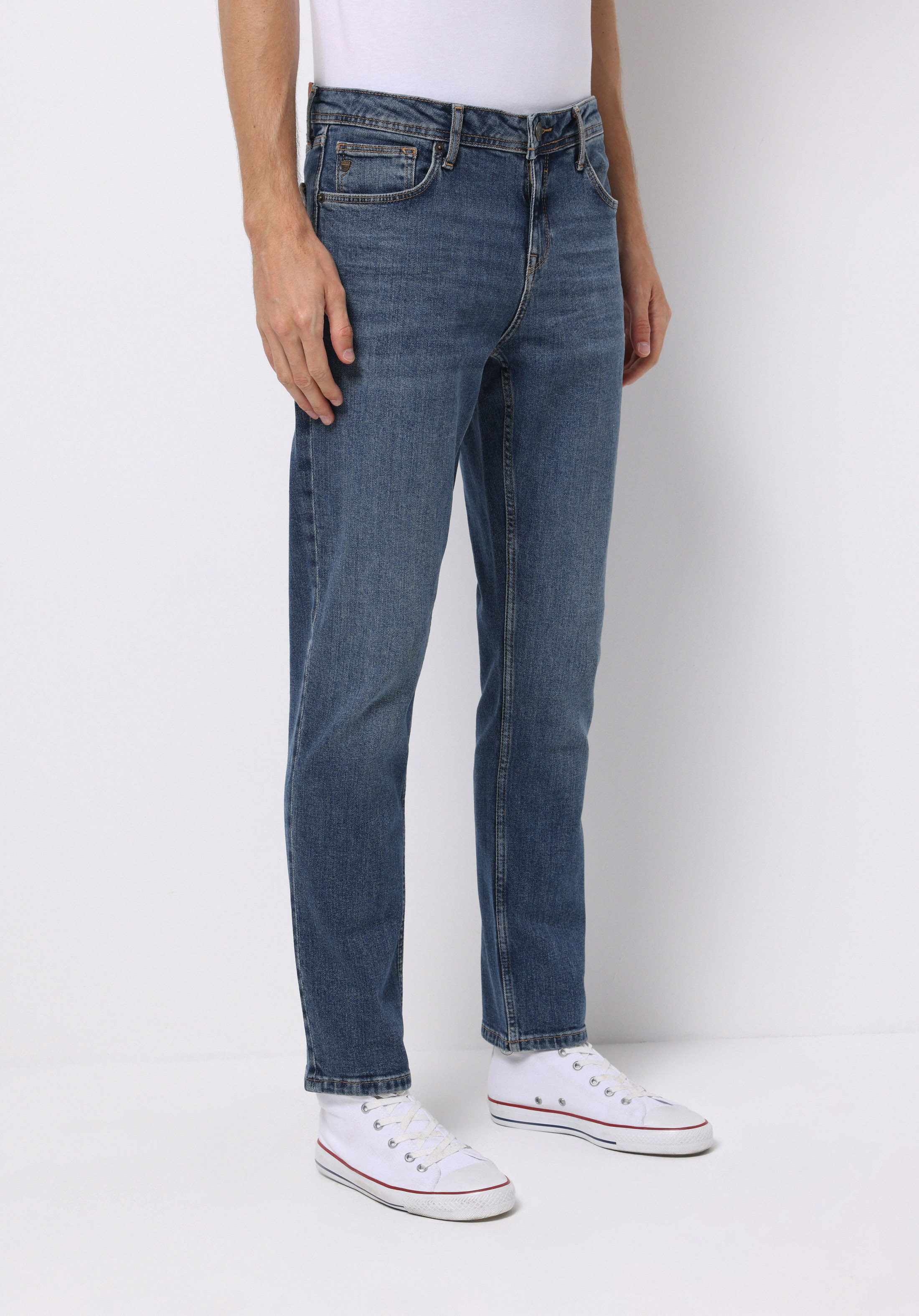 Straight Fit   Erkek Siyah Jean Pantolon