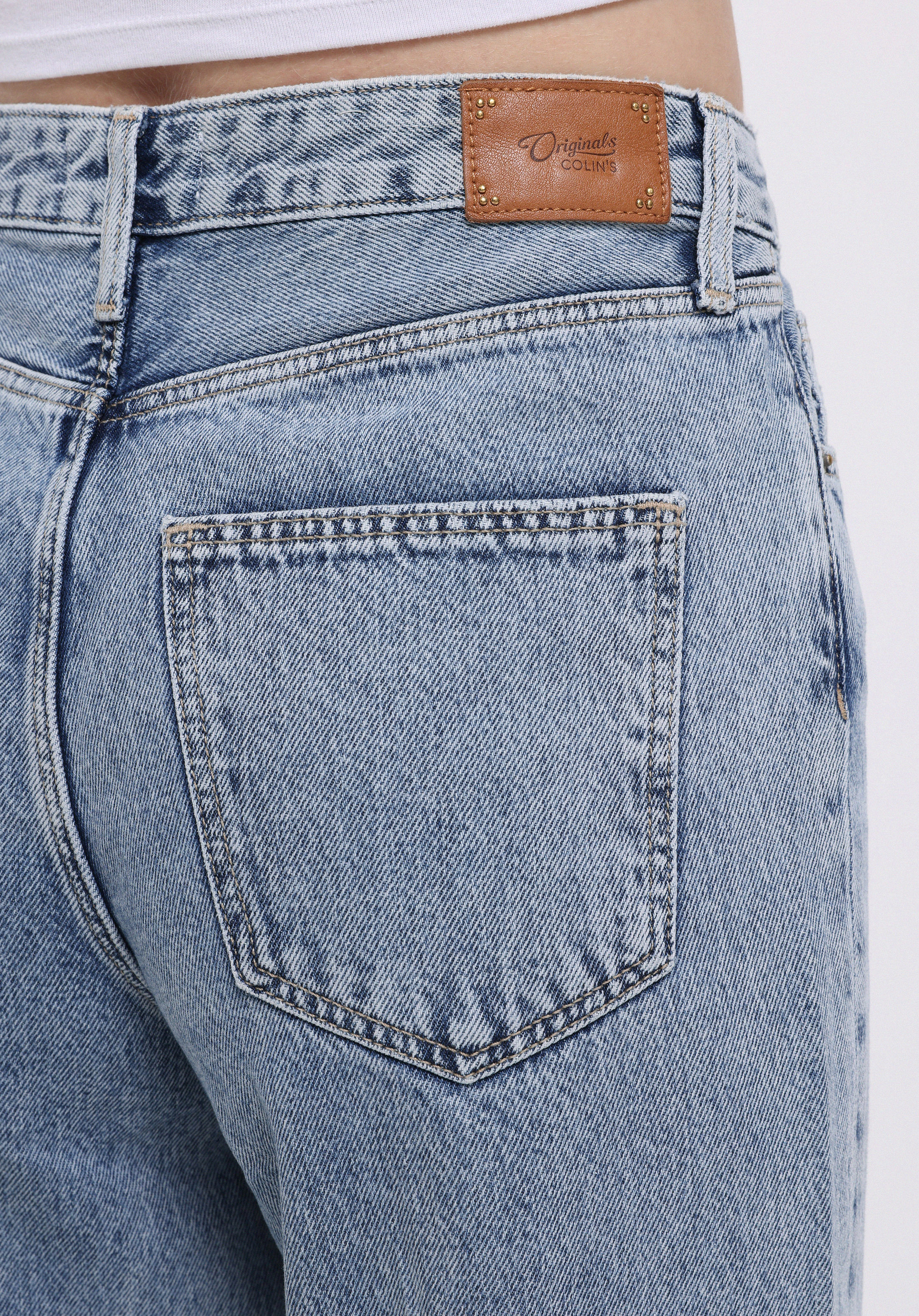 Regular Fit   Kadın İndigo Jean Pantolon