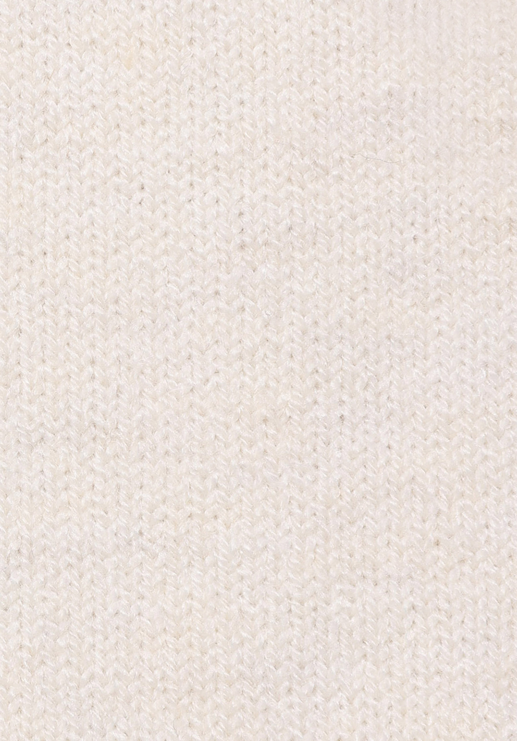 Regular Fit Yuvarlak Yaka Düz Kadın Ekru Kazak