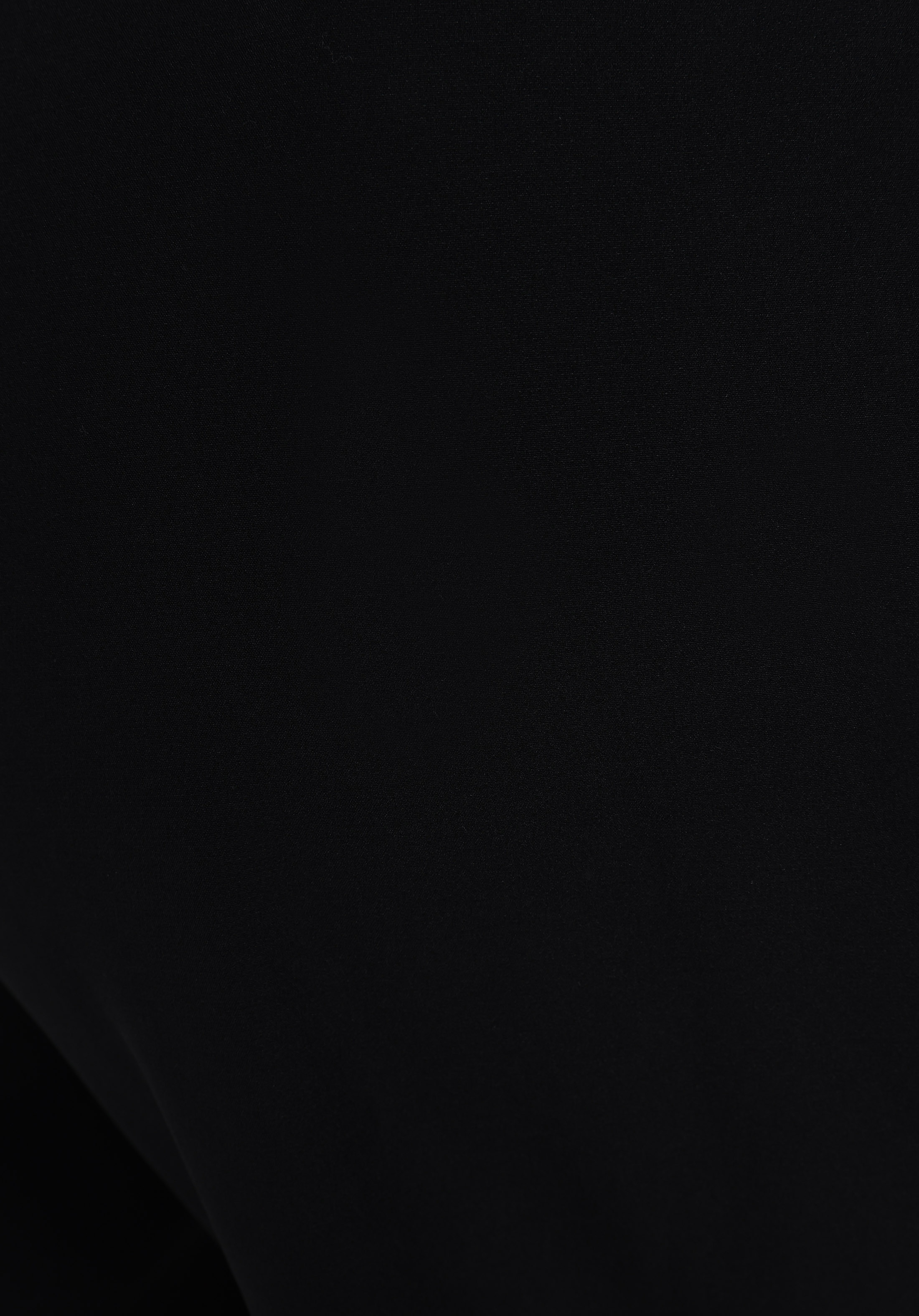 Regular Fit Düşük Bel Geniş Paça Kadın Siyah  Pantolon