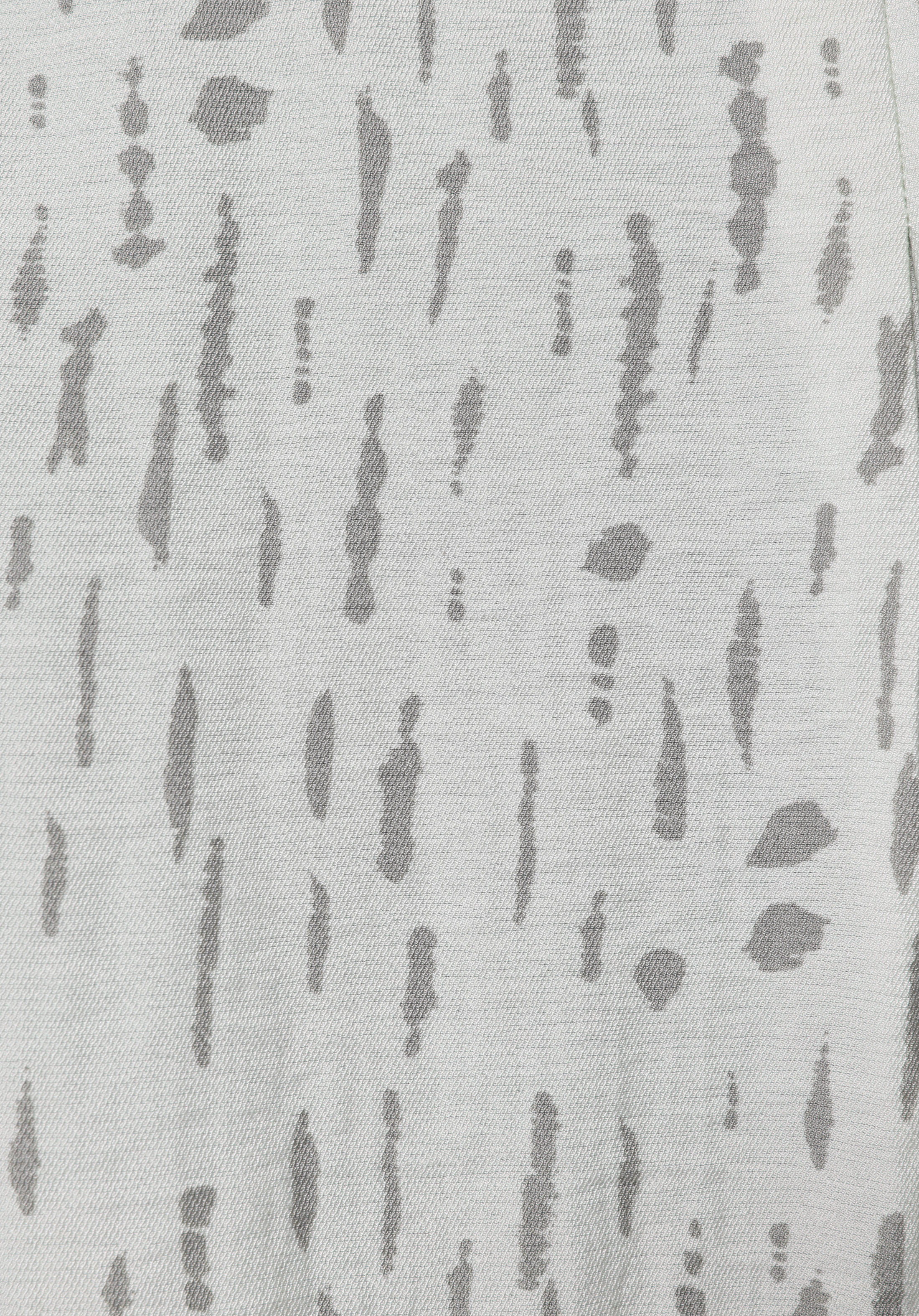 Regular Fit Hakim Yaka Baskılı Kadın Yeşil Uzun Kol Gömlek