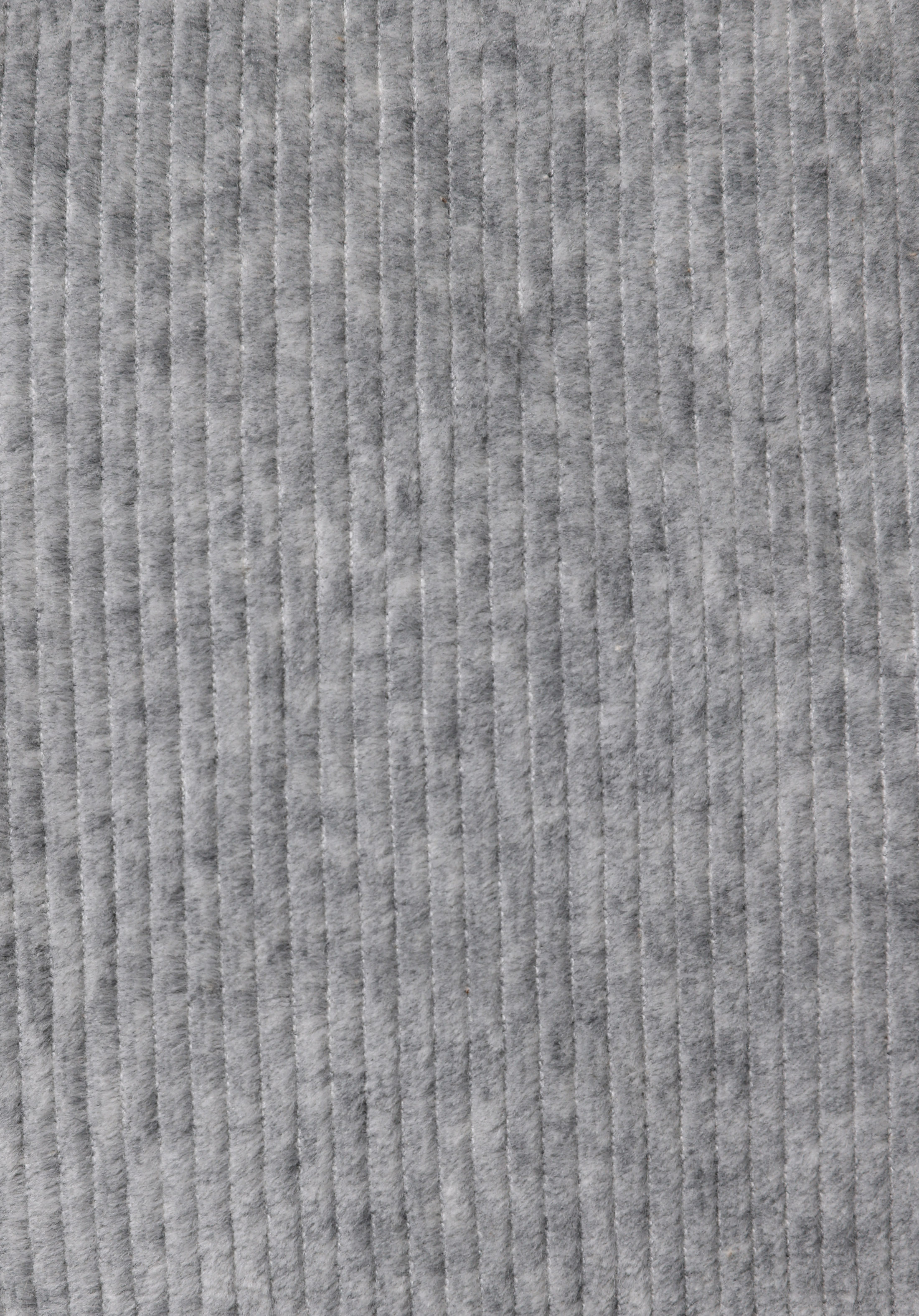 Regular Fit Kapüşonlu Fermuarlı Astarlı  Kadın Gri Mont