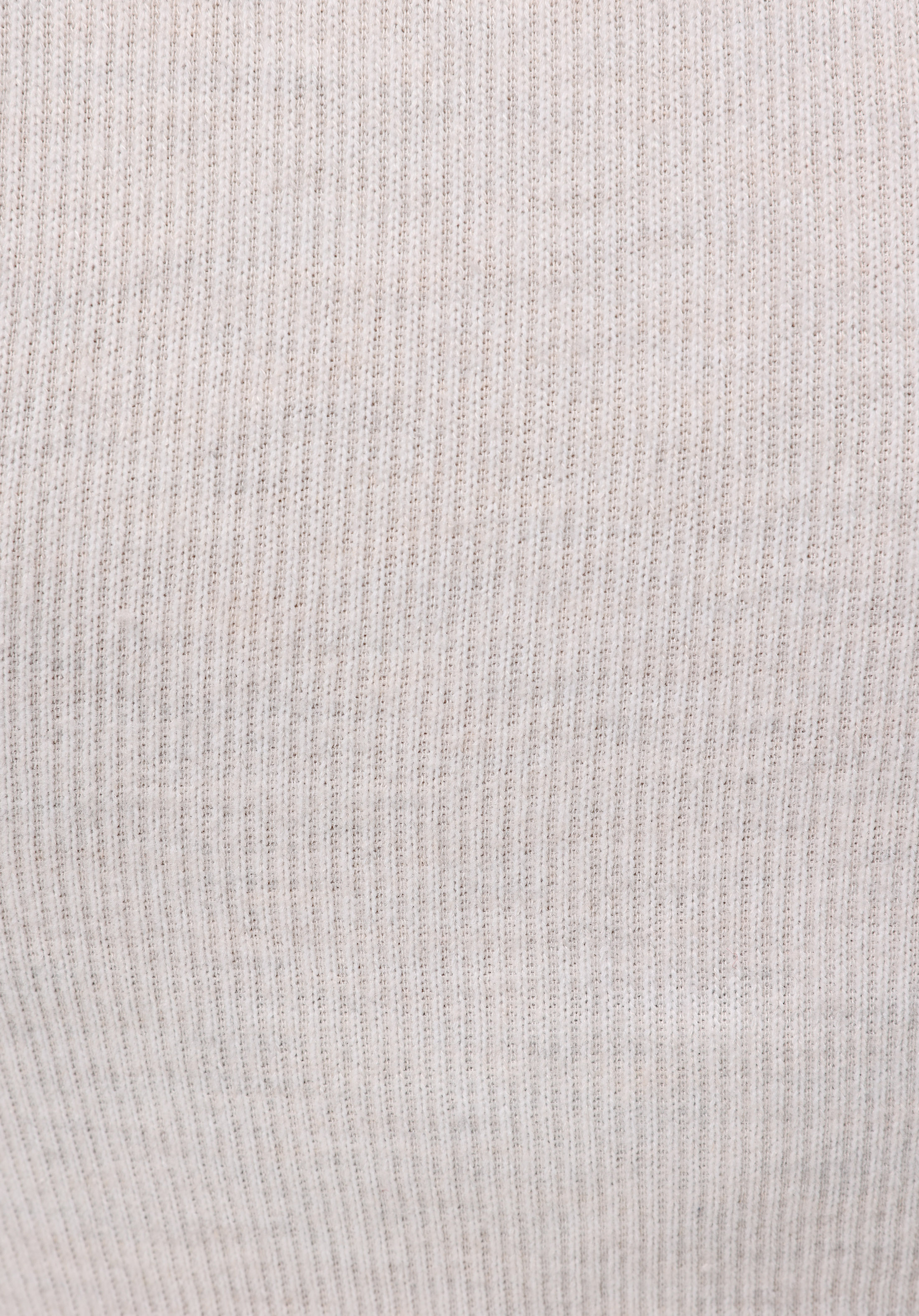 Slim Fit Yuvarlak Yaka Düz Kadın Ekru Tişört