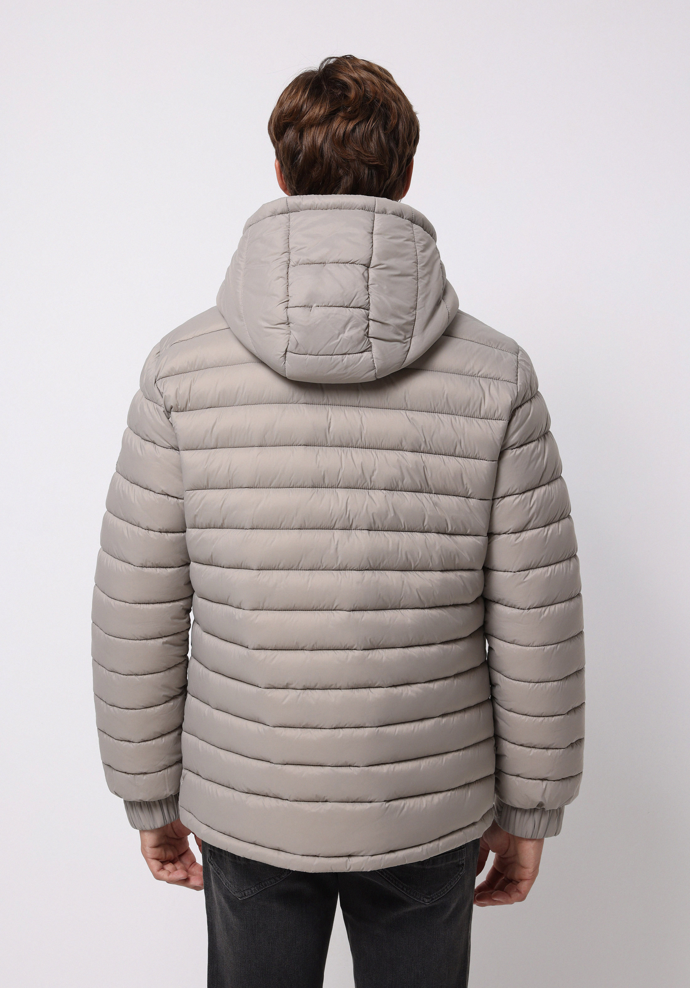 Slim Fit     Erkek Bej Mont