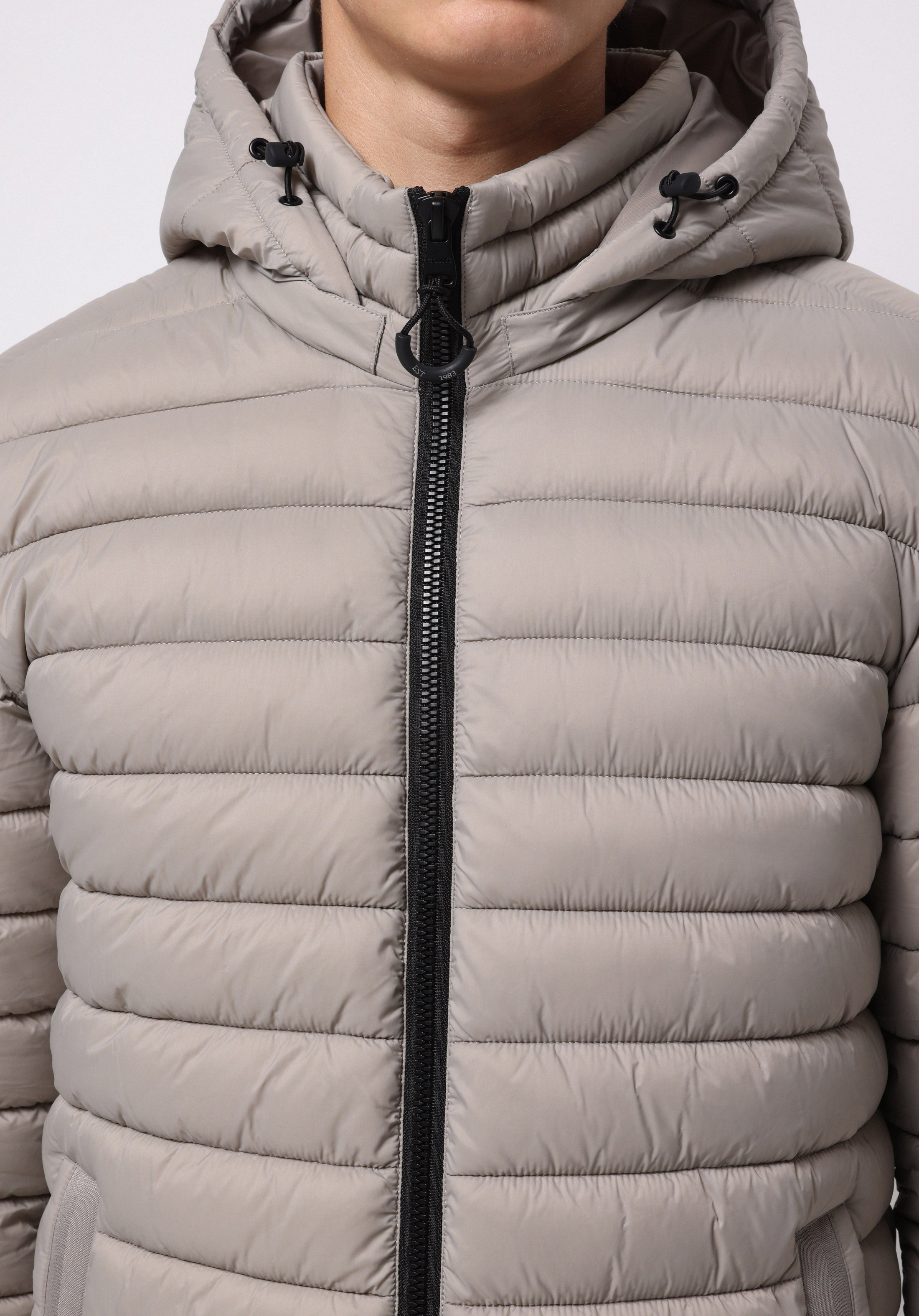 Slim Fit     Erkek Bej Mont