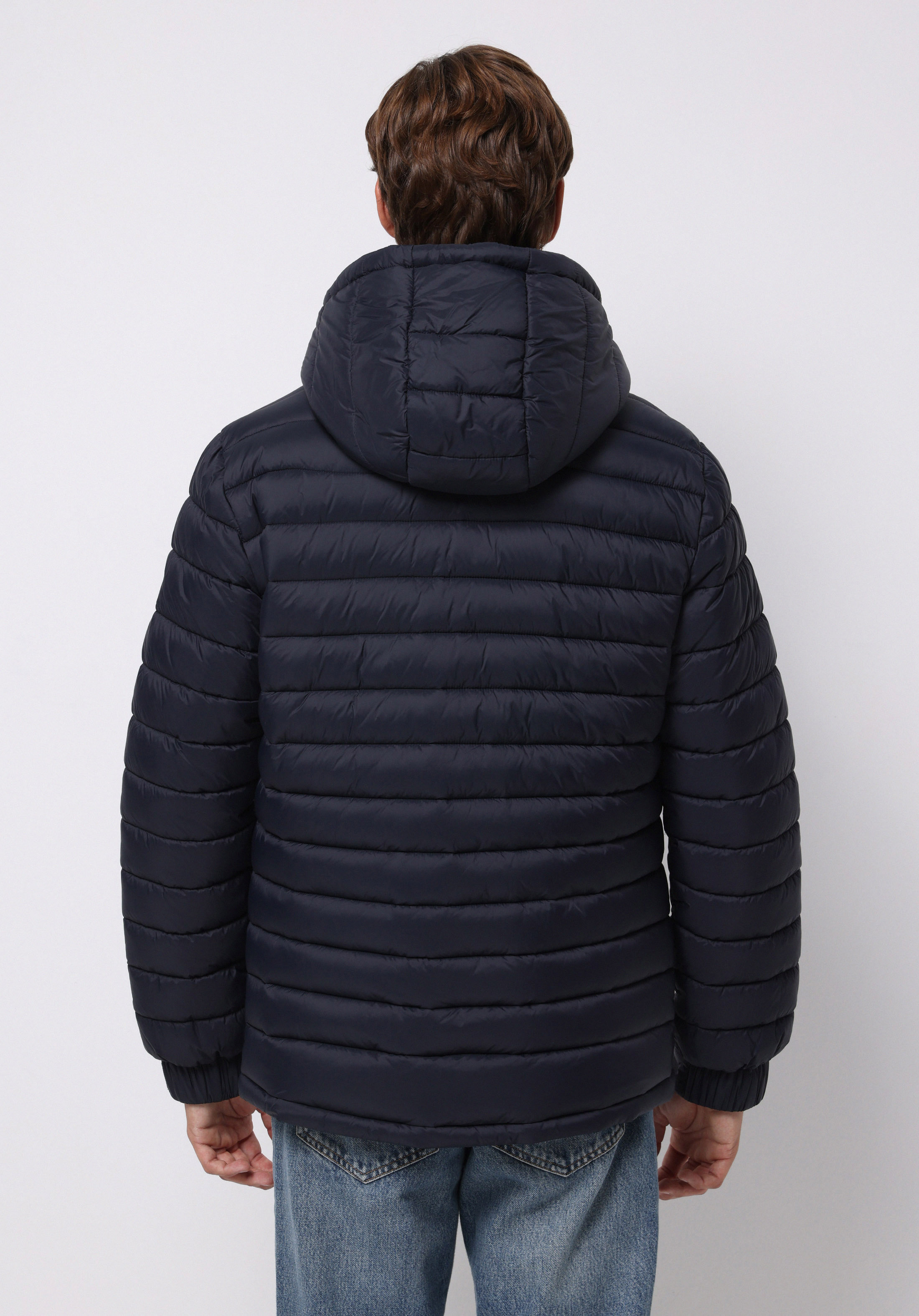 Slim Fit     Erkek Lacivert Mont