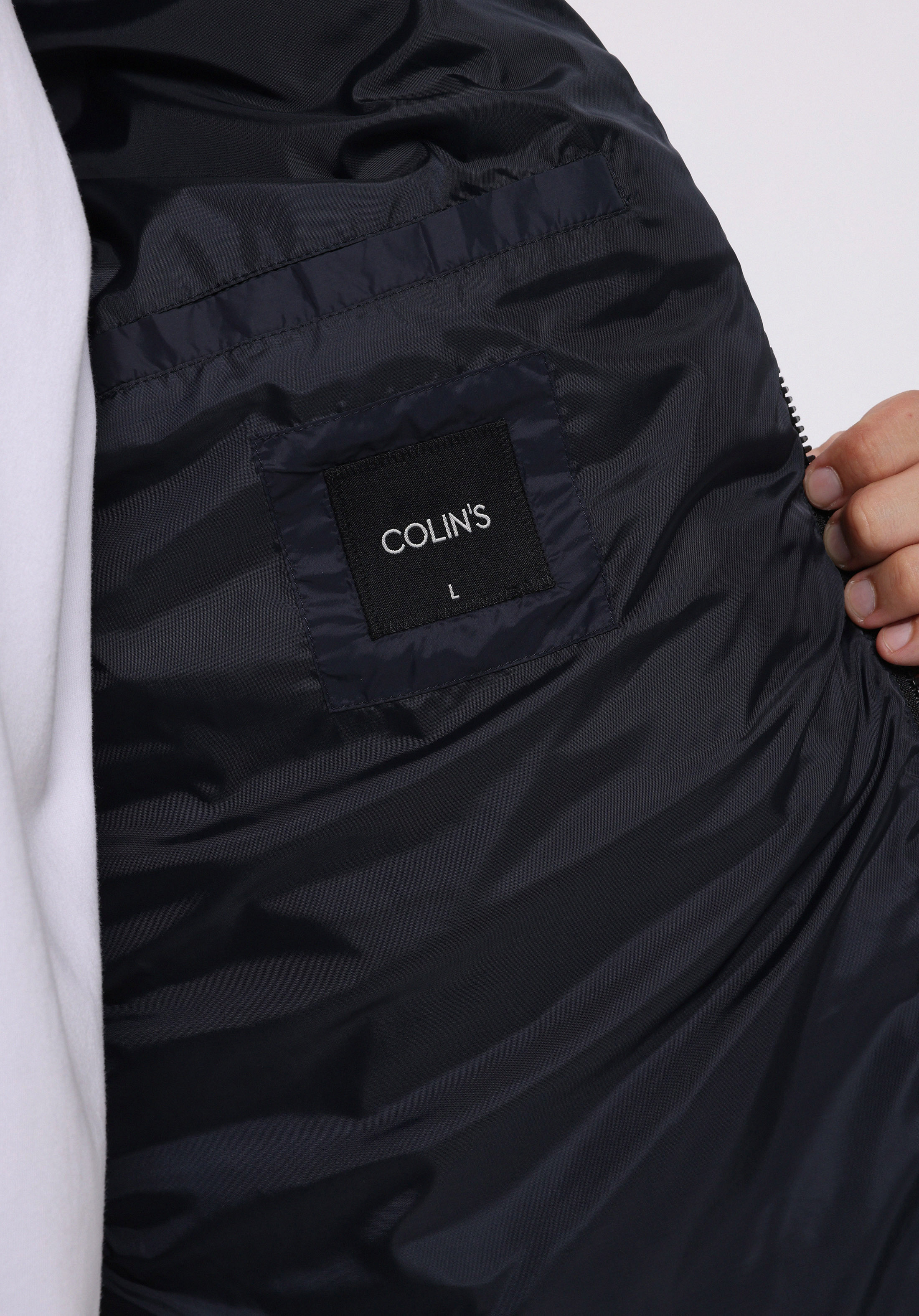 Slim Fit     Erkek Lacivert Mont