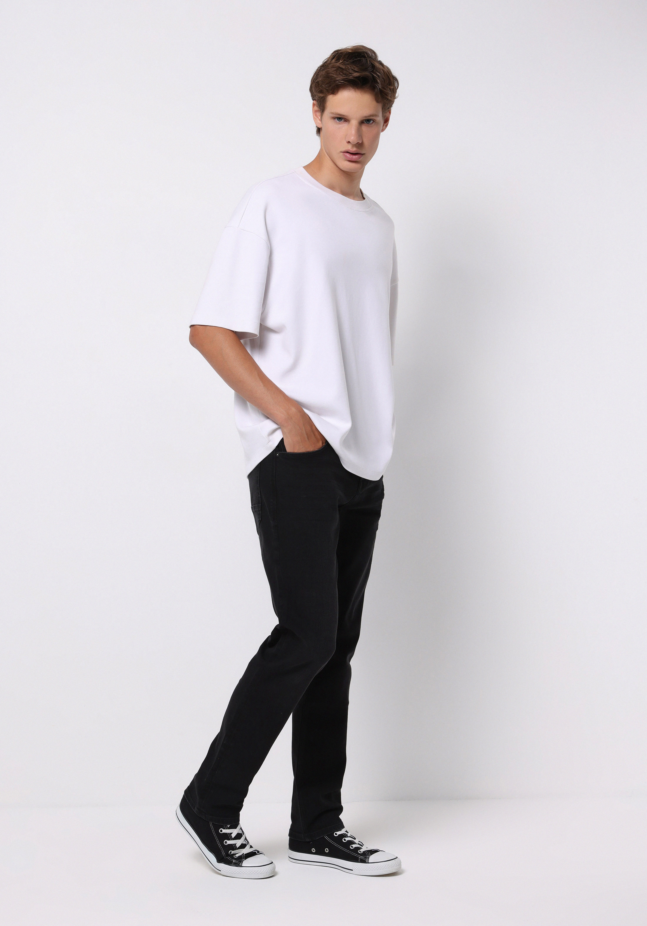 Straight Fit   Erkek Denim Jean Pantolon