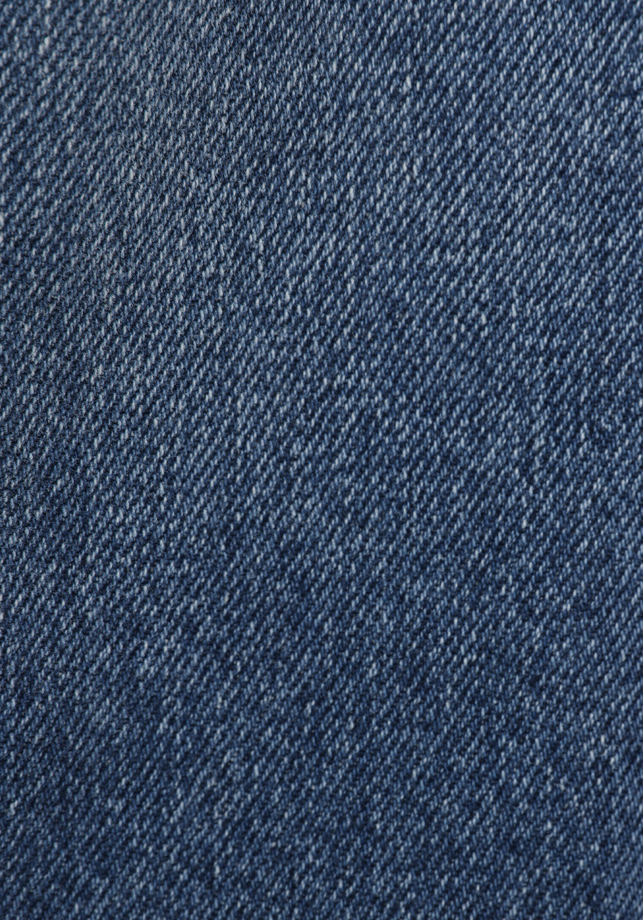 Loose Tapered Fit   Erkek İndigo Jean Pantolon