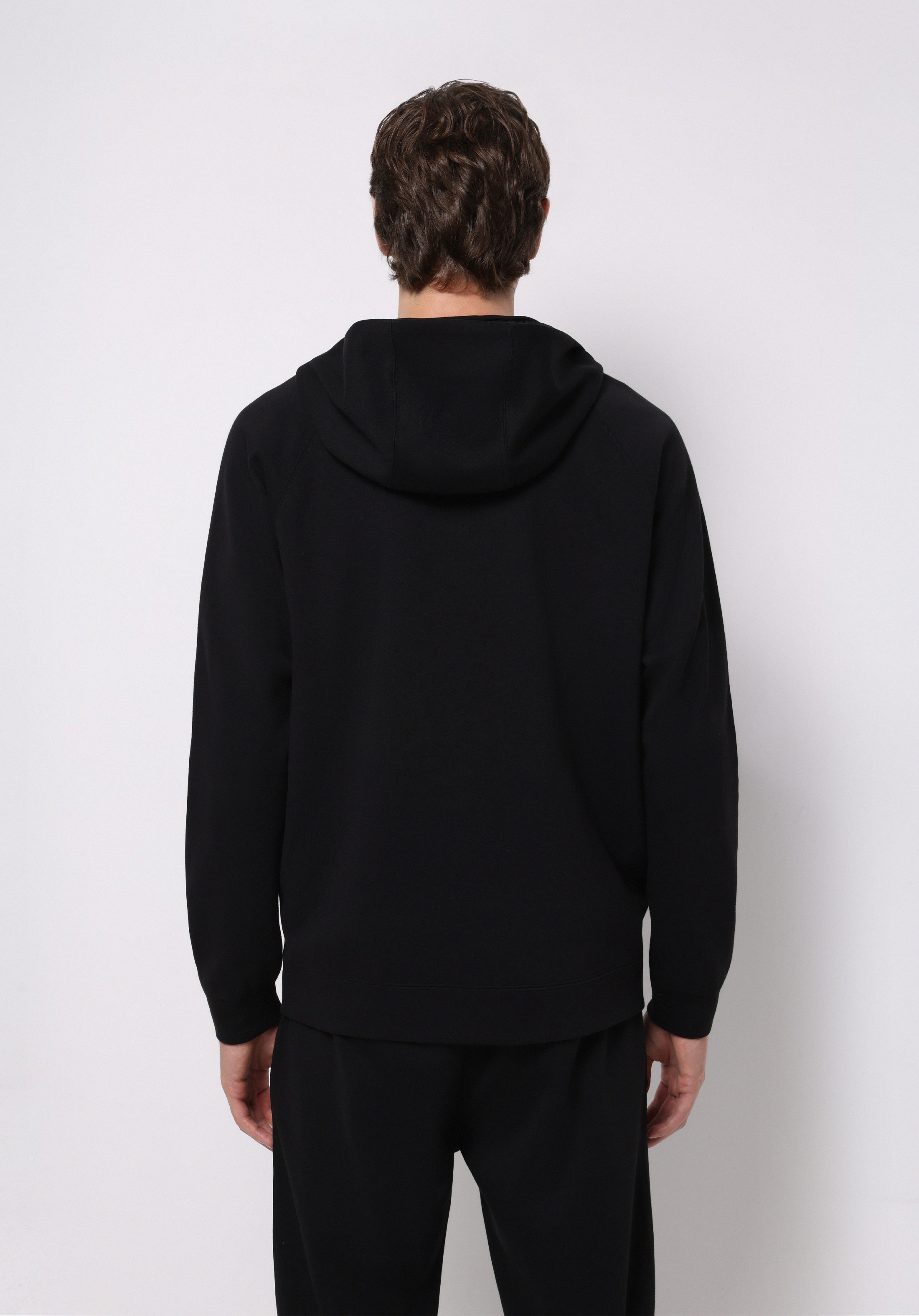 Regular Fit   Erkek Siyah Sweatshirt