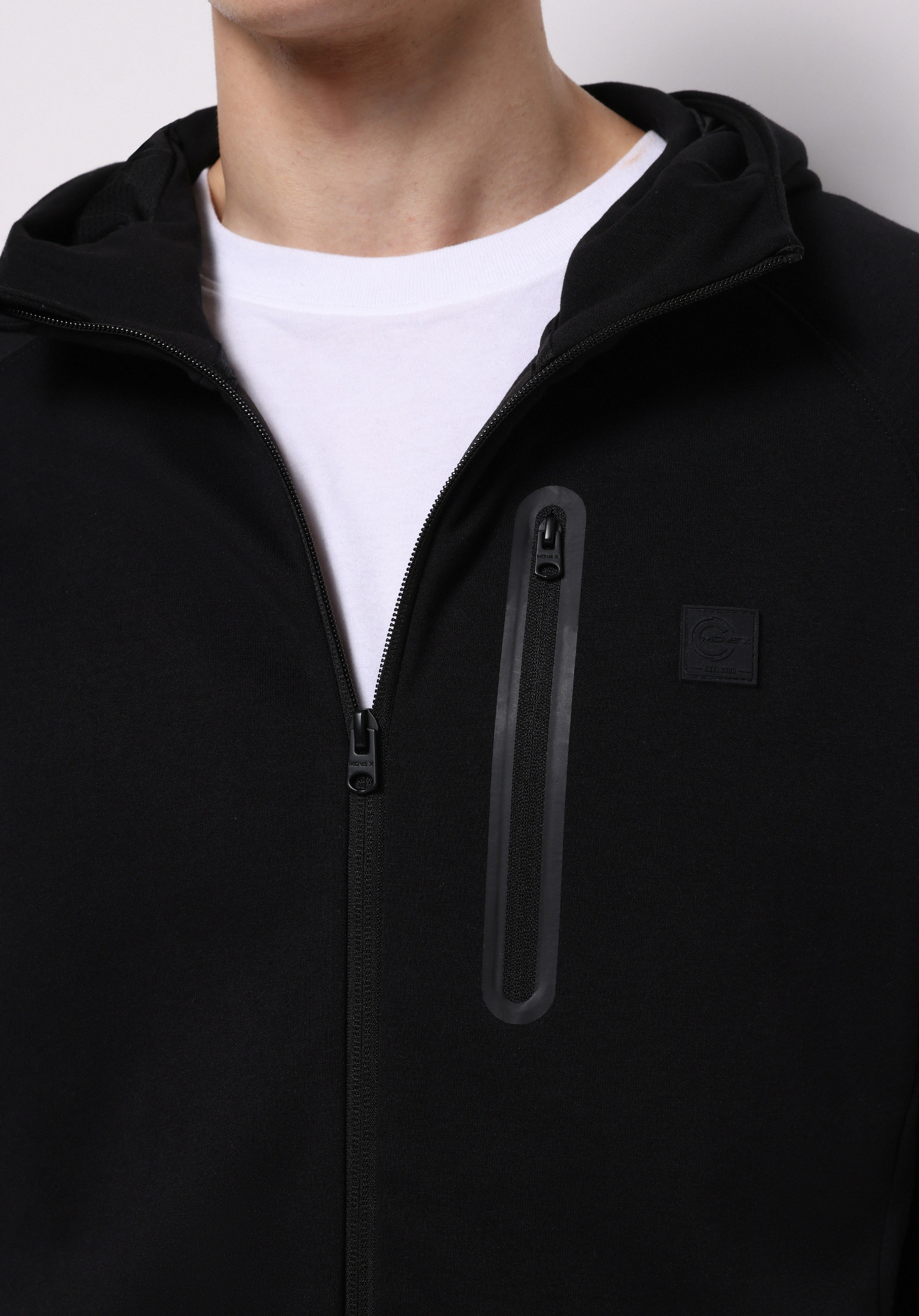 Regular Fit   Erkek Siyah Sweatshirt