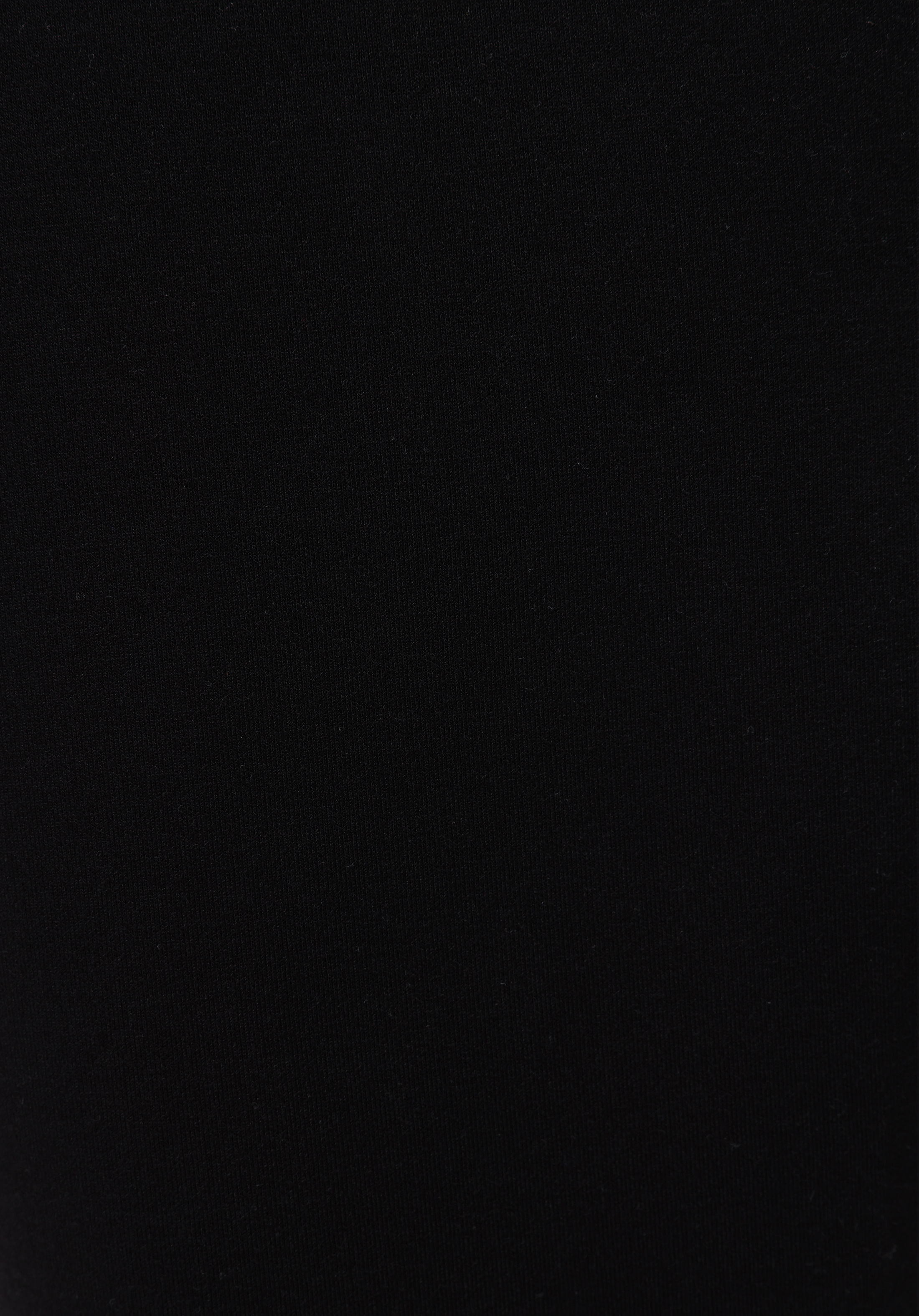 Regular Fit Orta Bel Düz Erkek Siyah Eşofman Altı