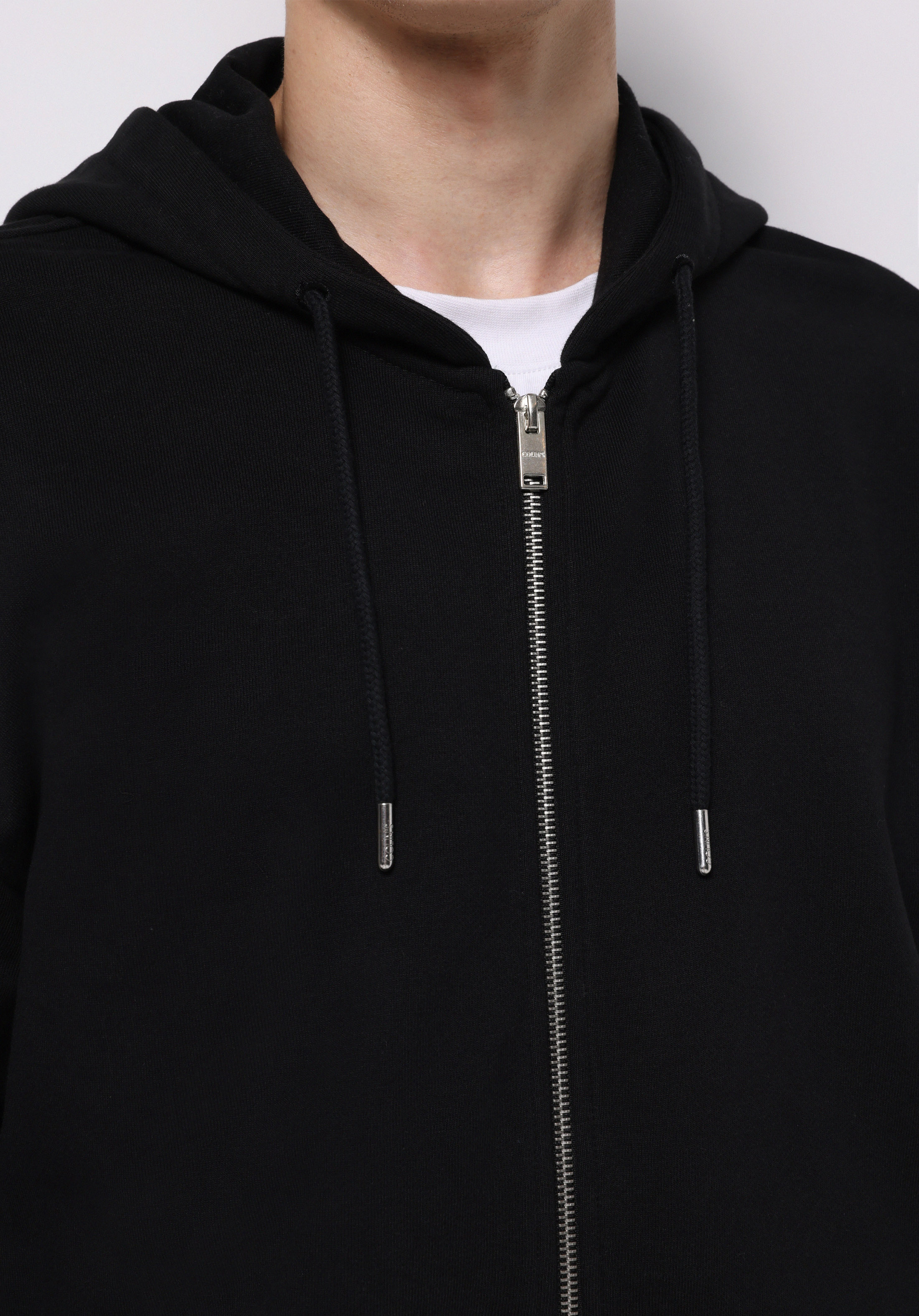 Oversize Fit   Erkek Siyah Sweatshirt