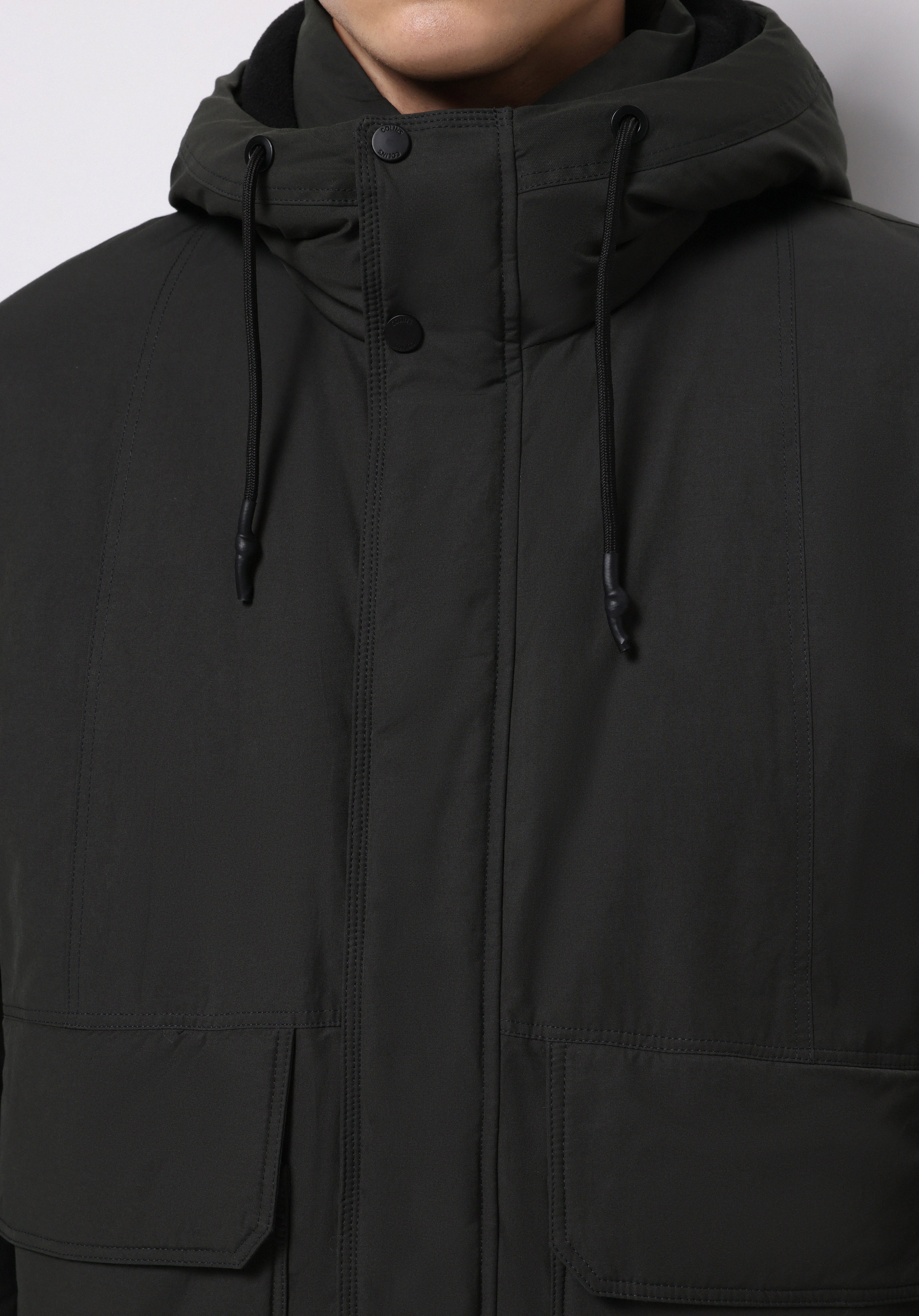 Regular Fit     Erkek Yeşil Mont