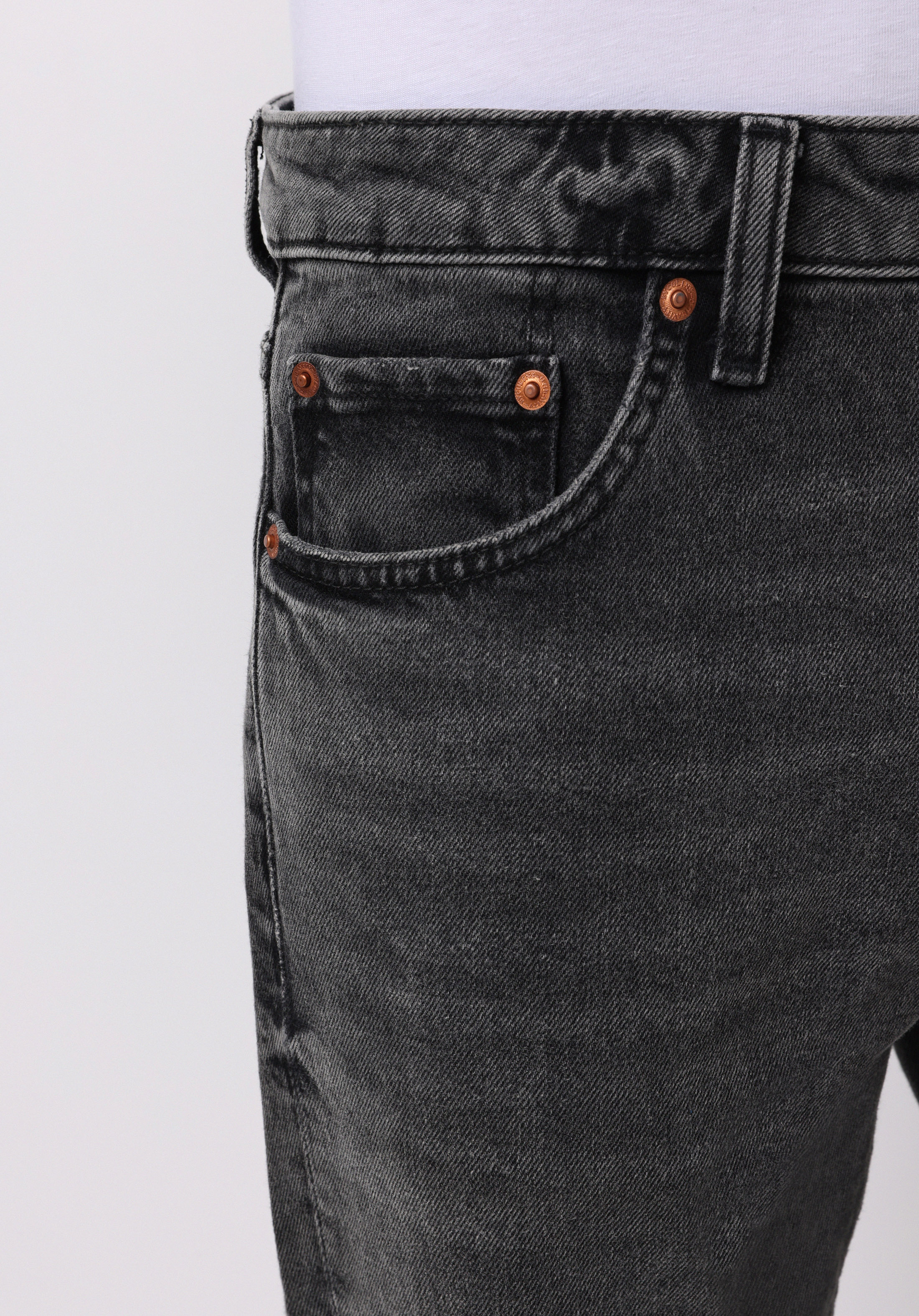 Regular Fit   Erkek Siyah Jean Pantolon