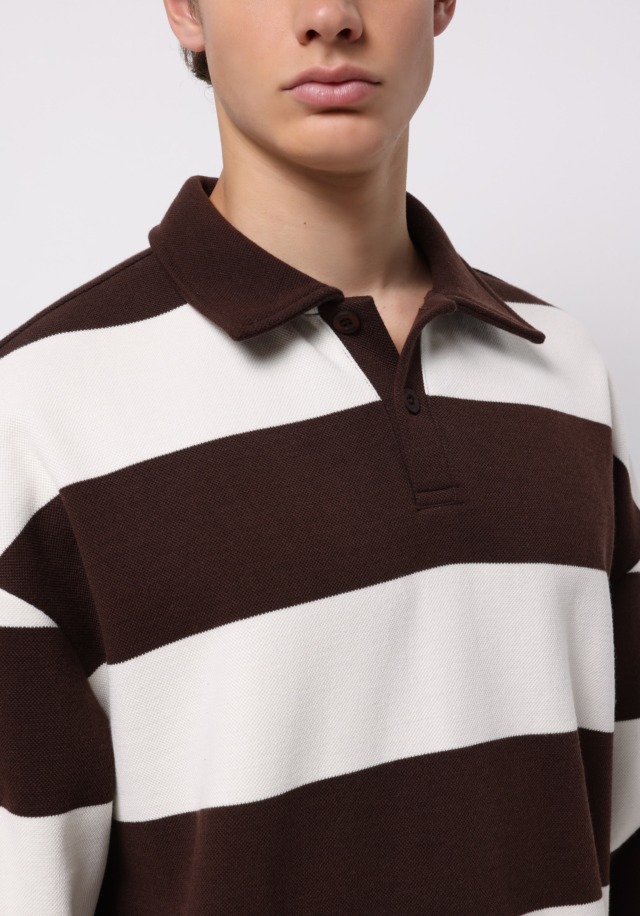 Comfort Fit   Erkek Kahverengi Sweatshirt