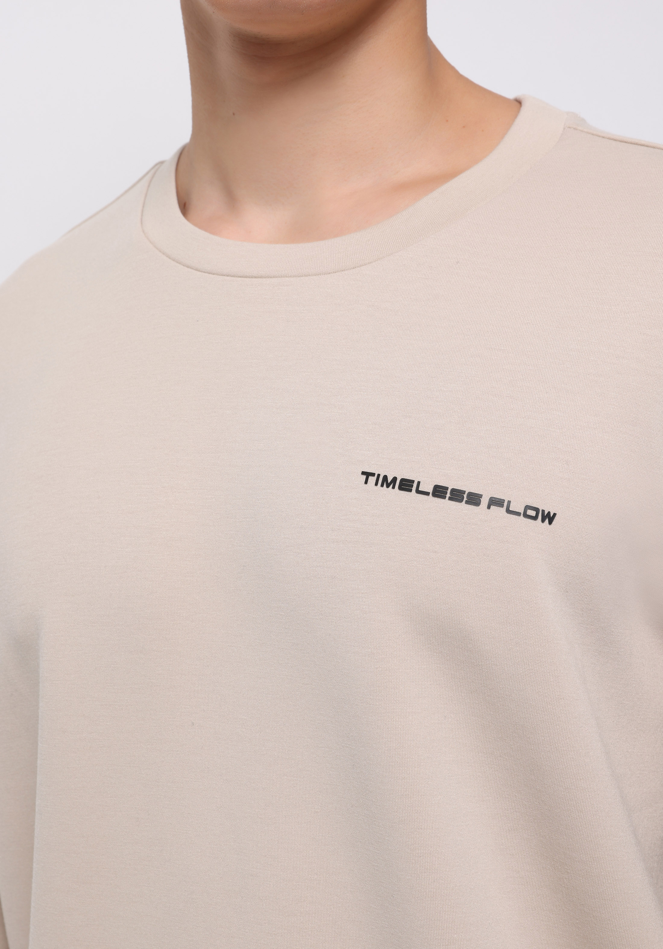 Regular Fit   Erkek Bej Sweatshirt