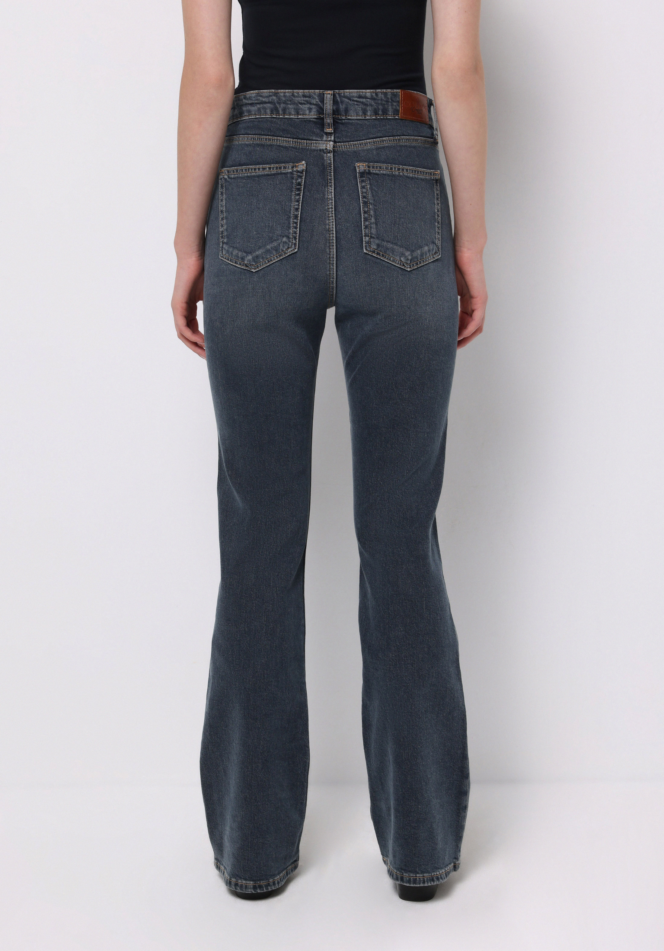 Regular Fit   Kadın İndigo Jean Pantolon