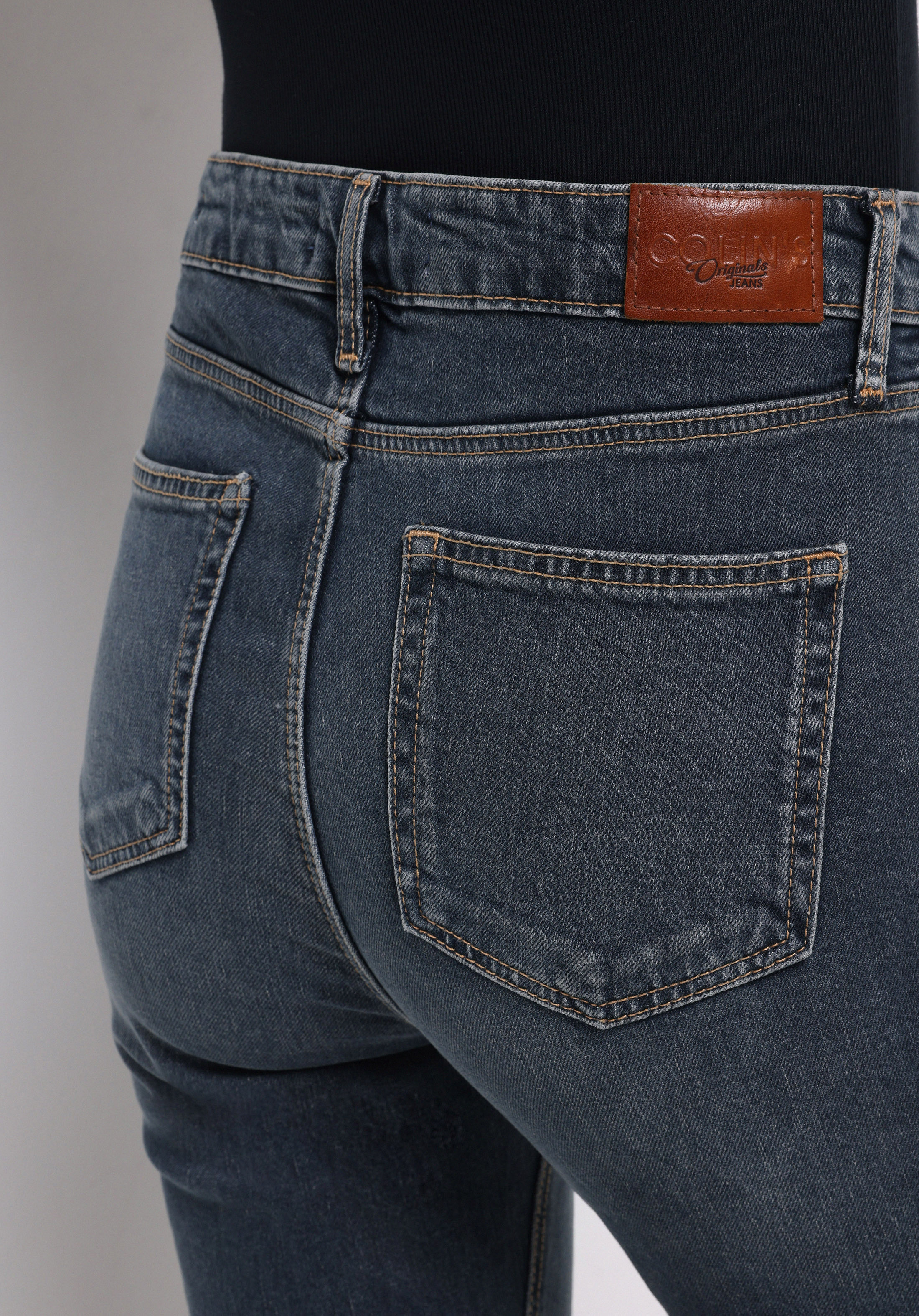 Regular Fit   Kadın İndigo Jean Pantolon