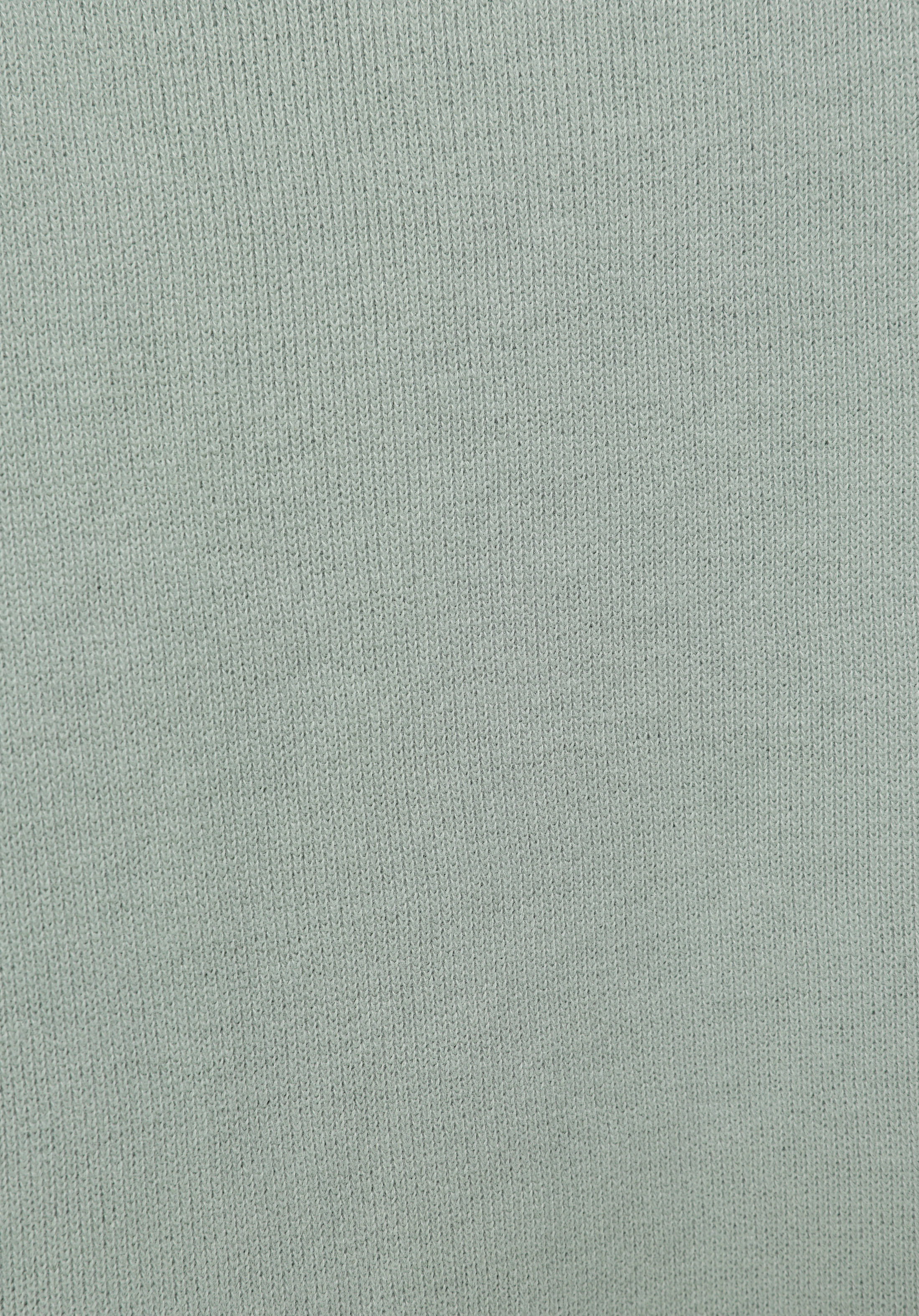 Regular Fit Yuvarlak Yaka Düz Kadın Yeşil Sweatshirt