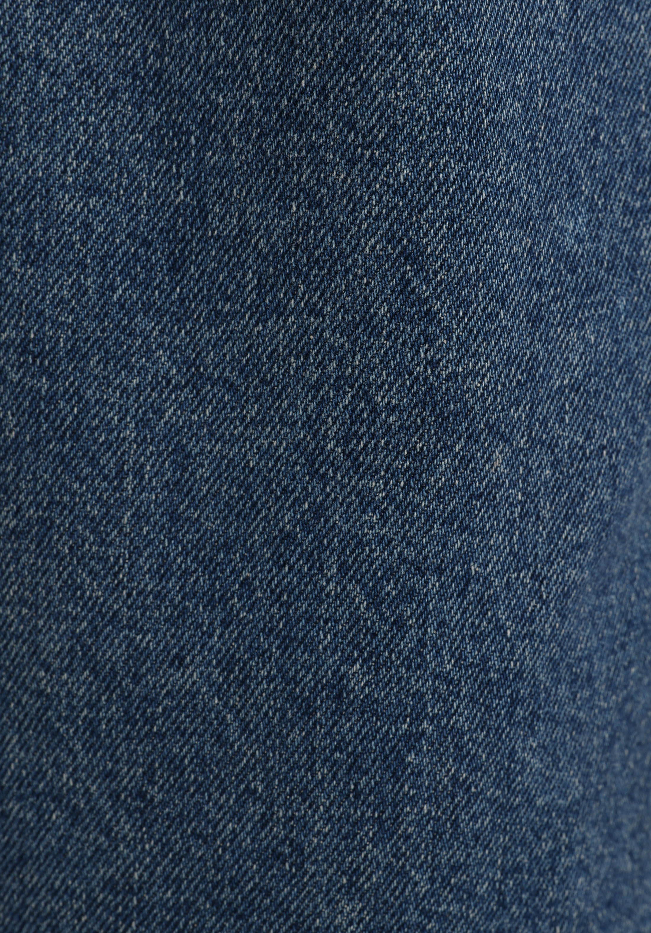 Regular Fit Yüksel Bel Geniş Paça Kadın Siyah Jean Pantolon