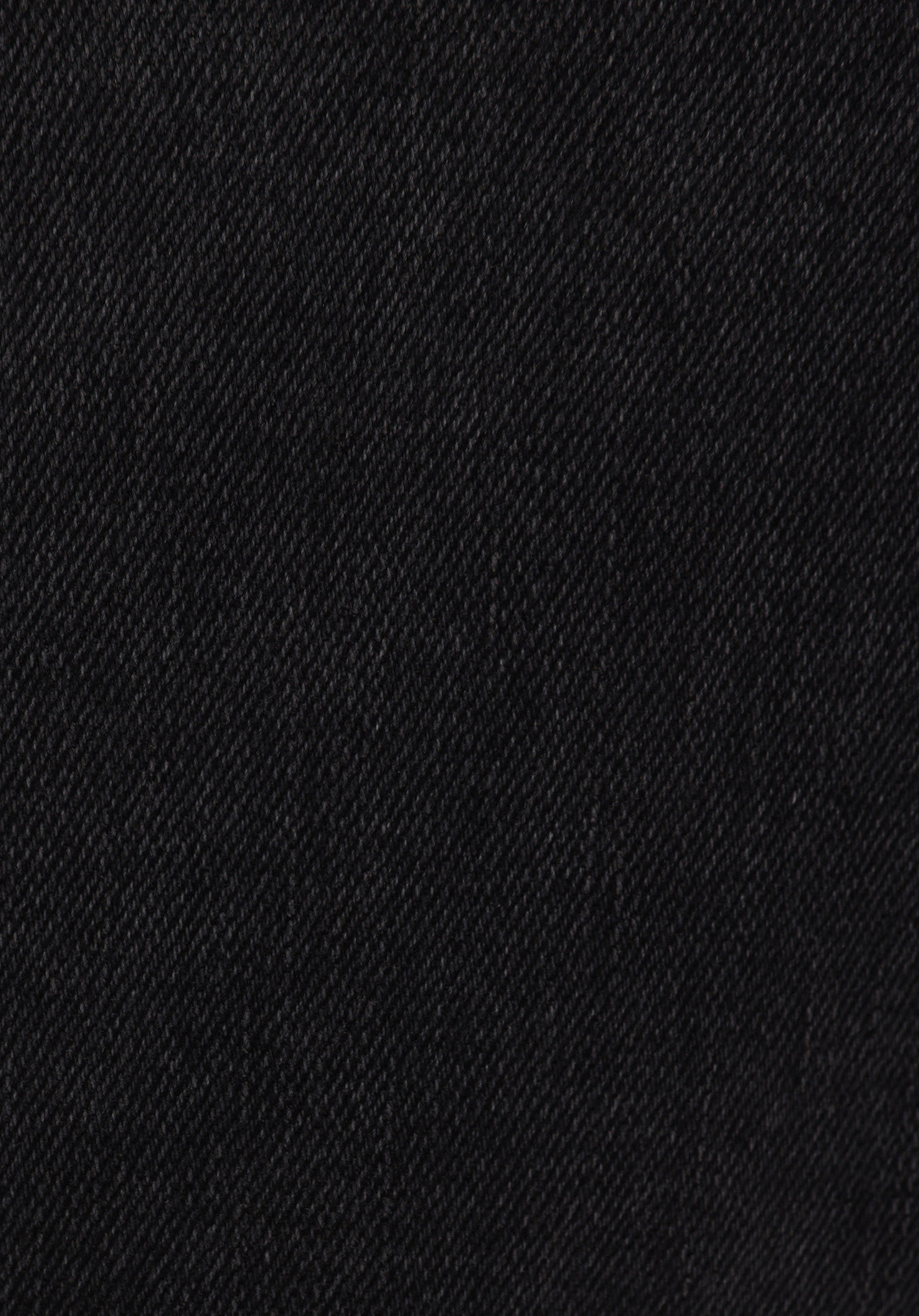 Regular Fit Orta Bel Daralan Paça Erkek Siyah Jean Pantolon