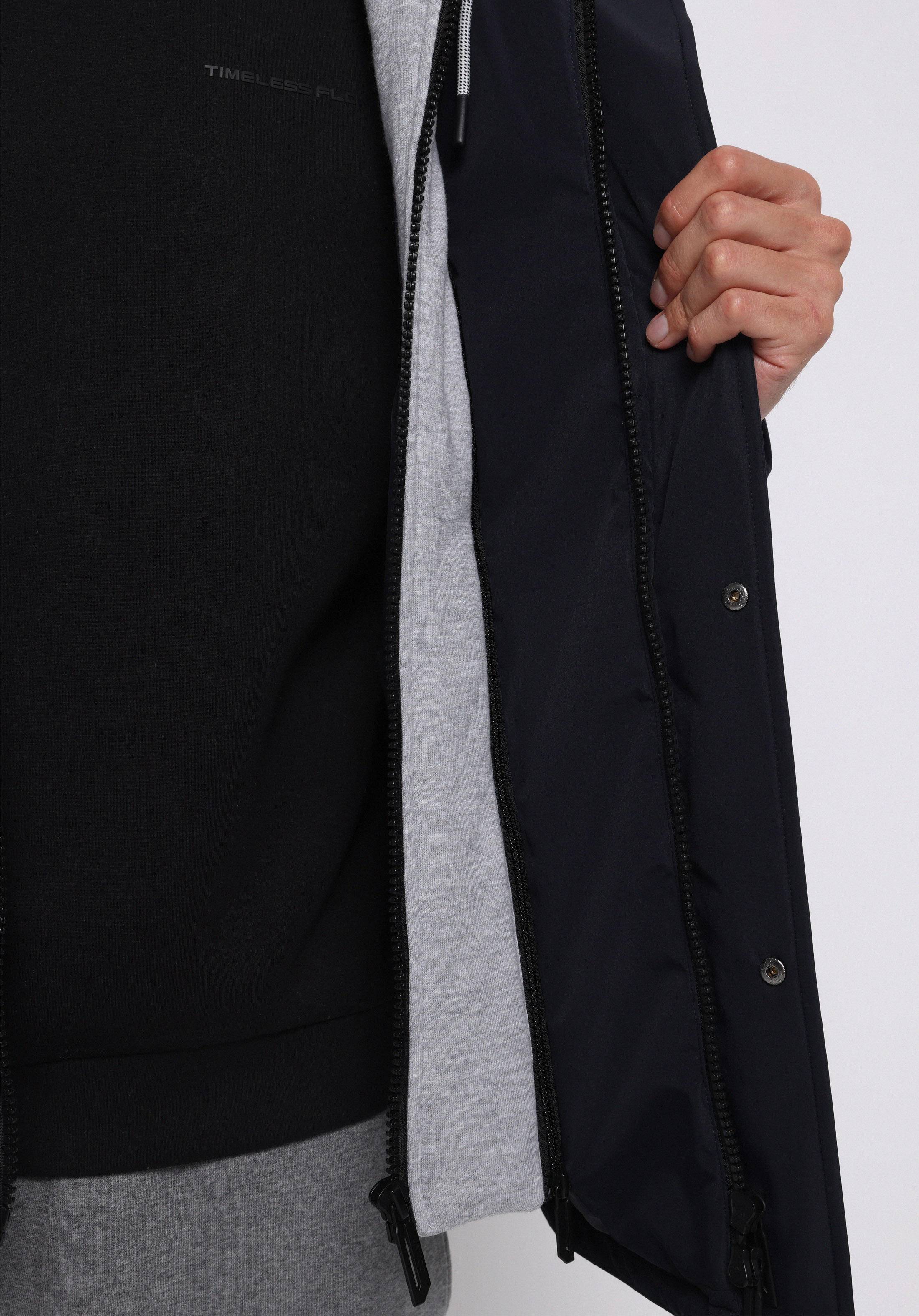 Regular Fit     Erkek Lacivert Mont