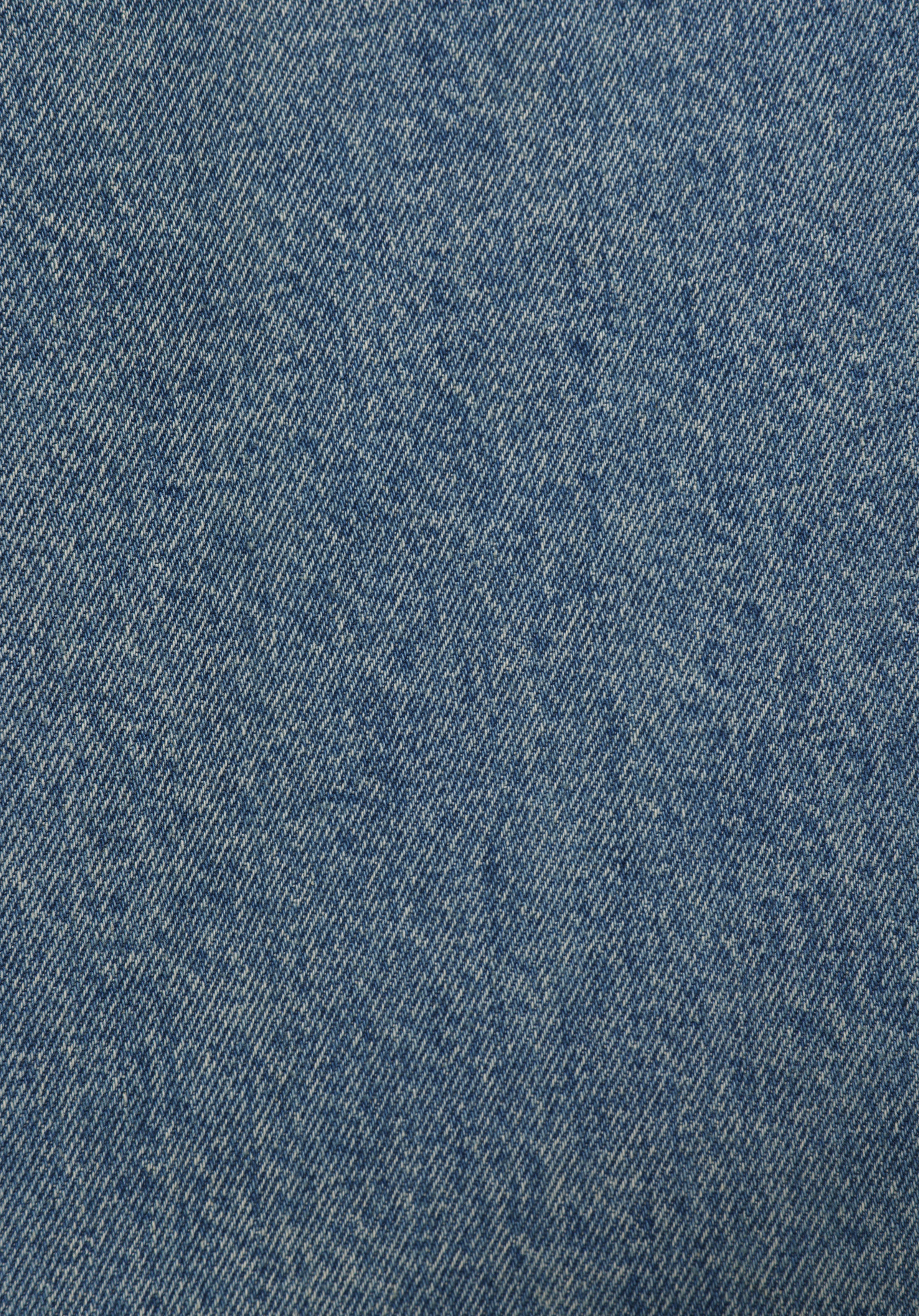 Oversize Fit   Erkek Mavi Shacket