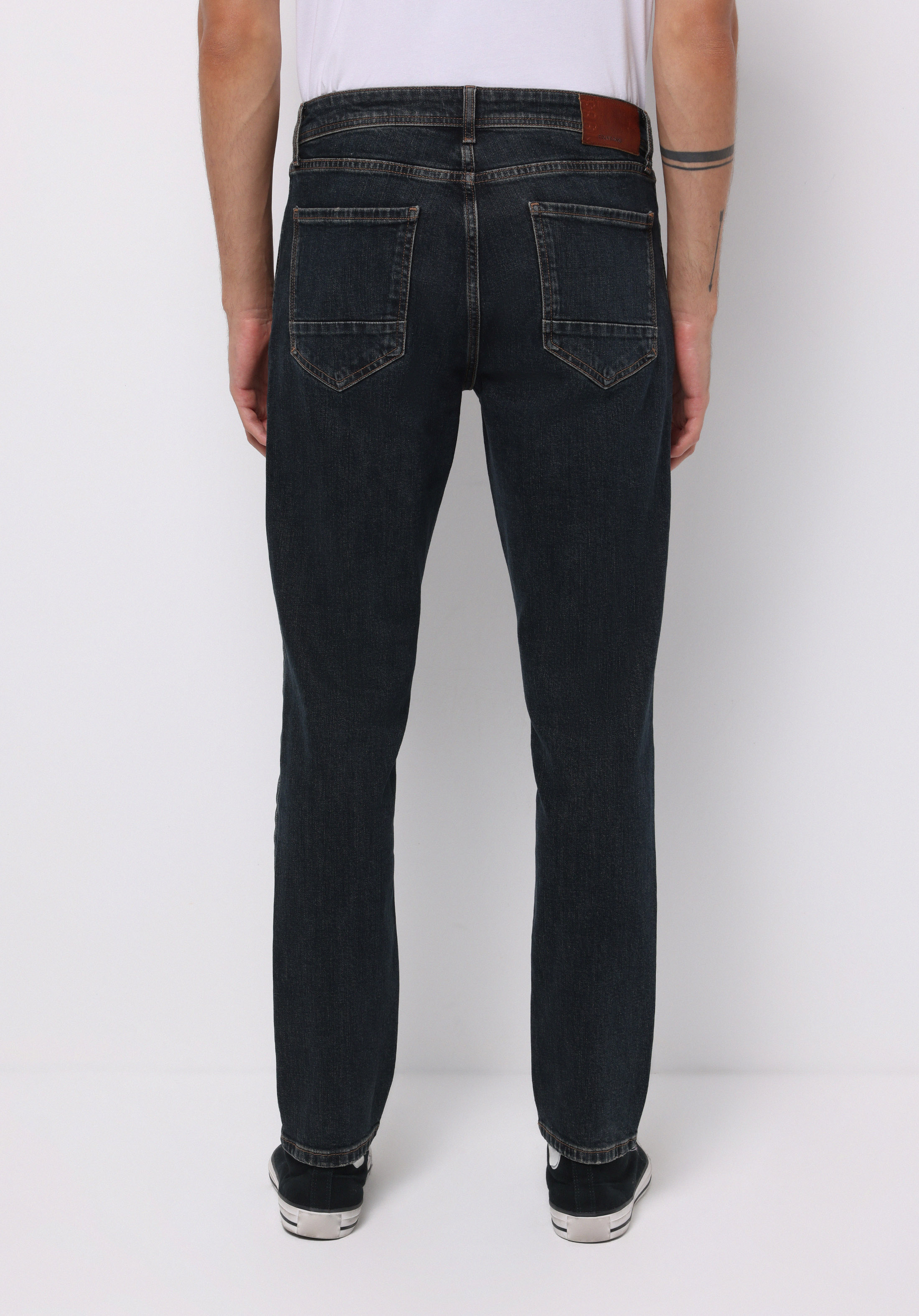 Regular Fit   Erkek İndigo Jean Pantolon