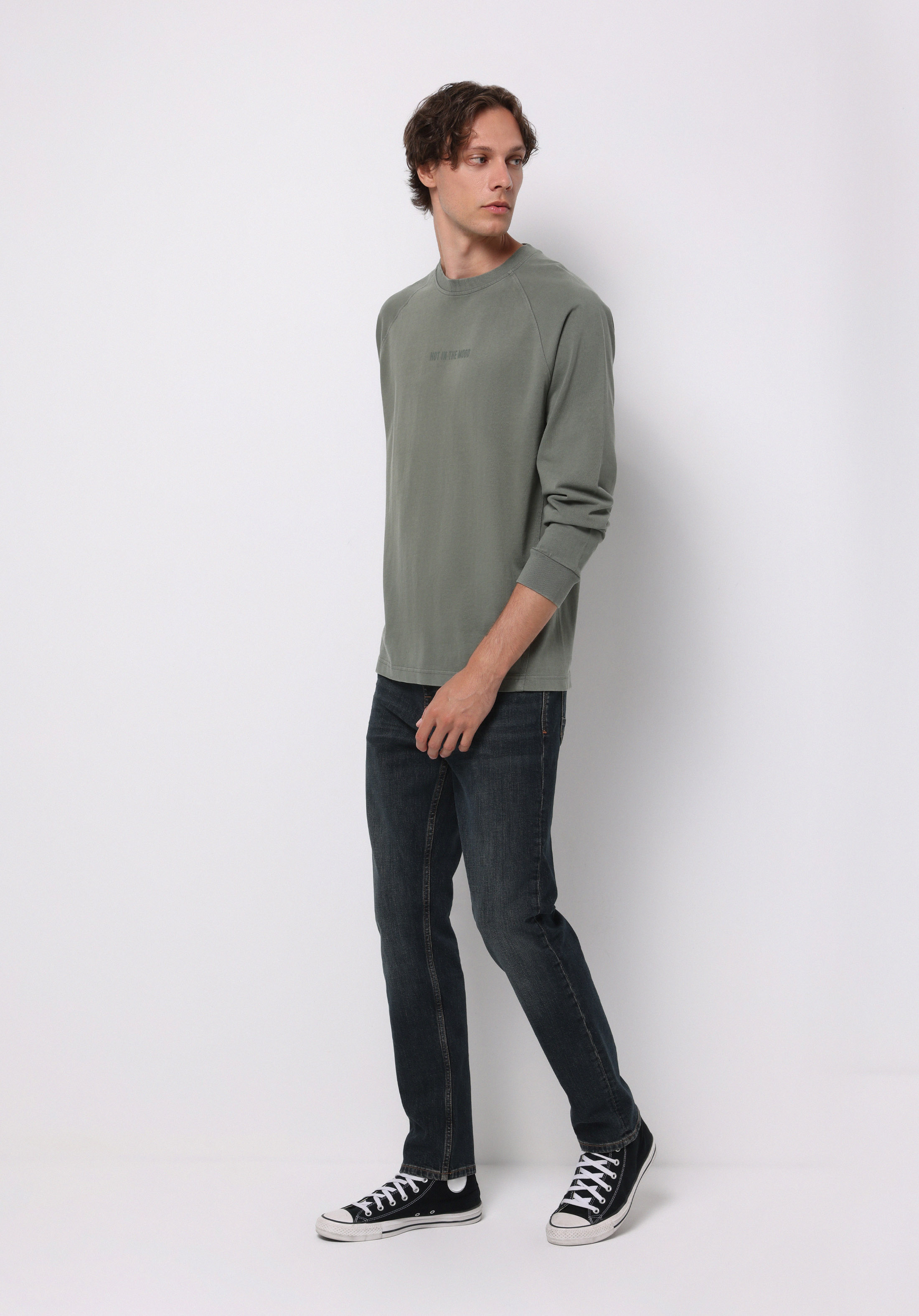 Regular Fit   Erkek İndigo Jean Pantolon