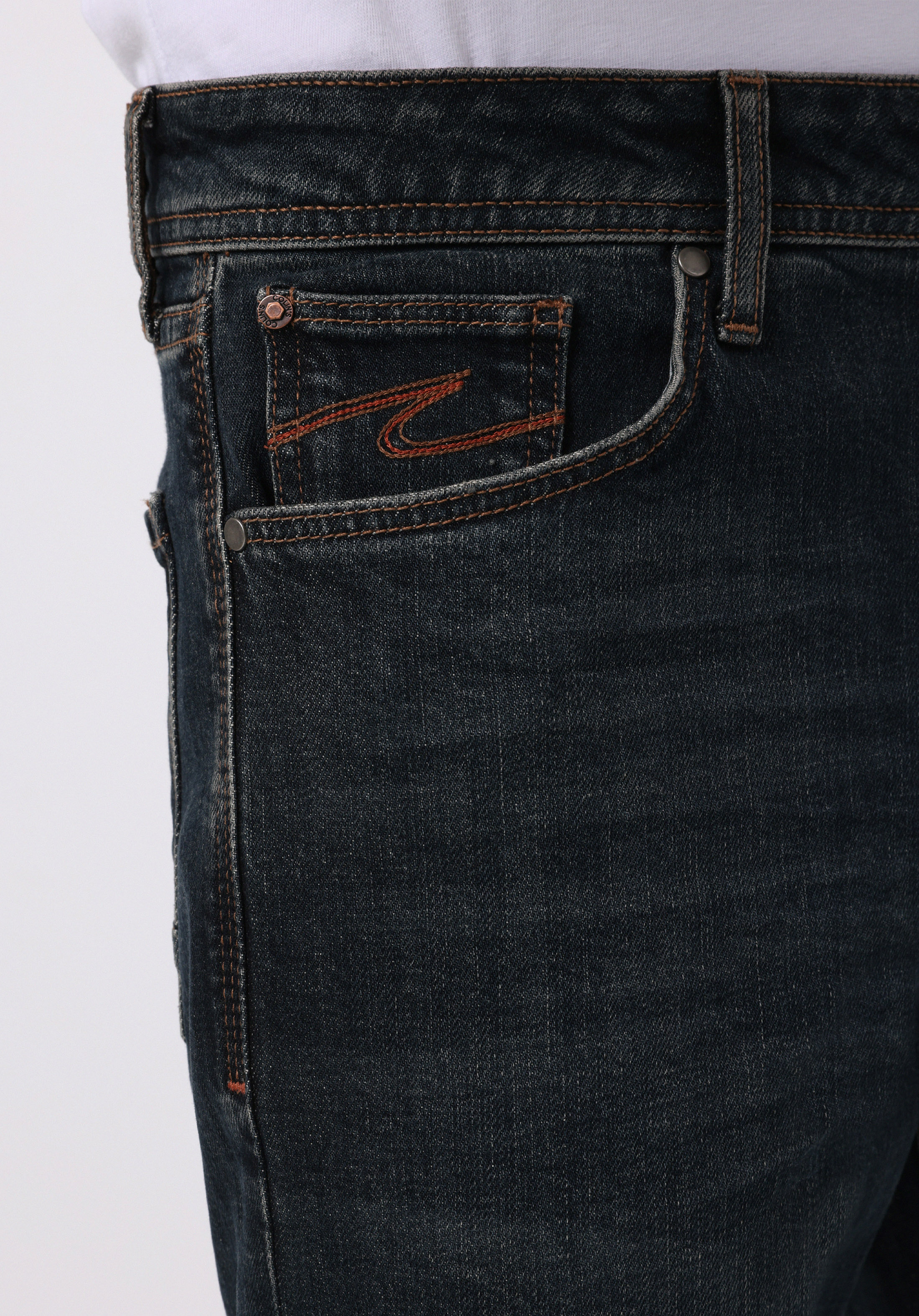 Regular Fit   Erkek İndigo Jean Pantolon