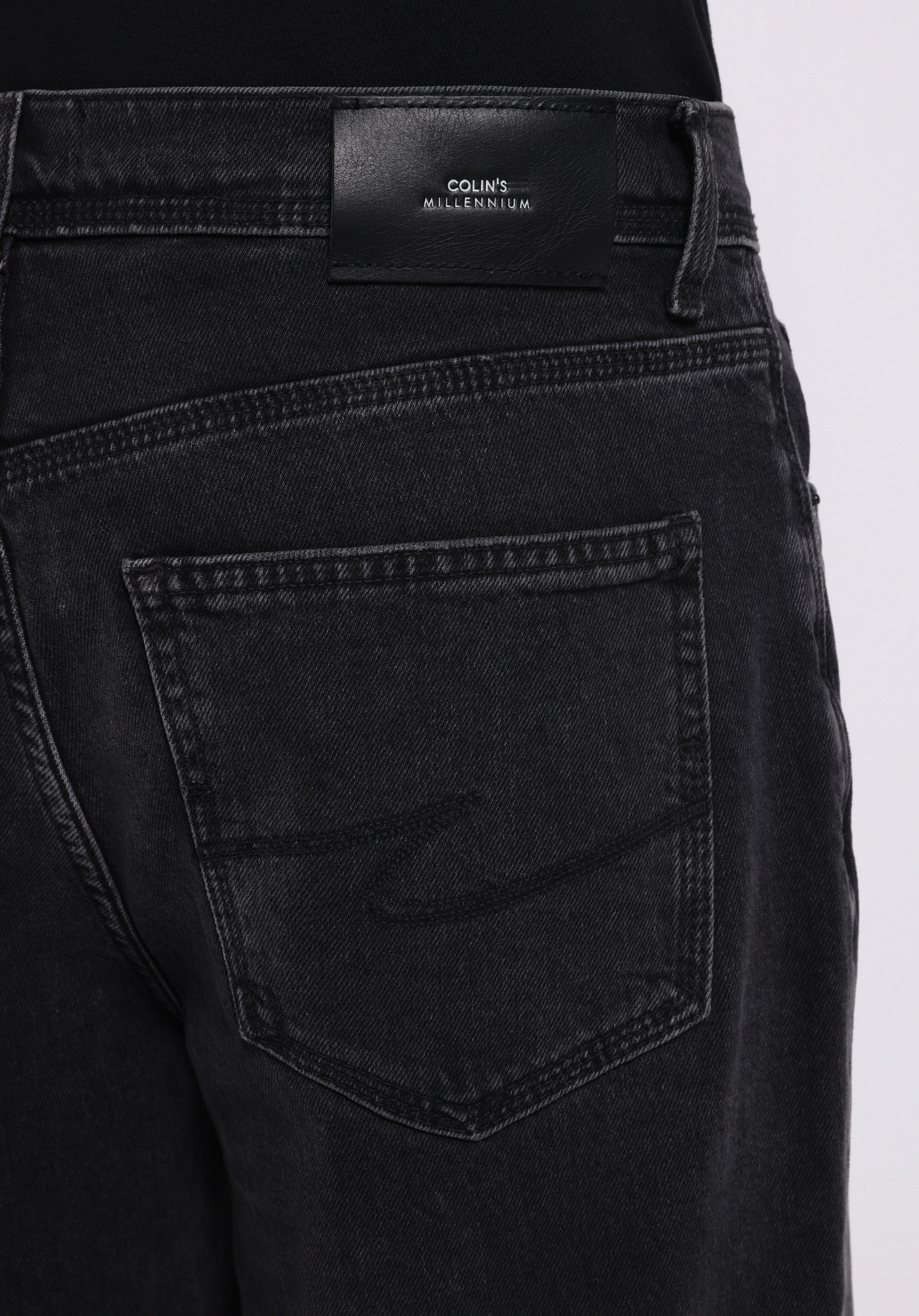 Balloon Fit   Erkek Siyah Jean Pantolon