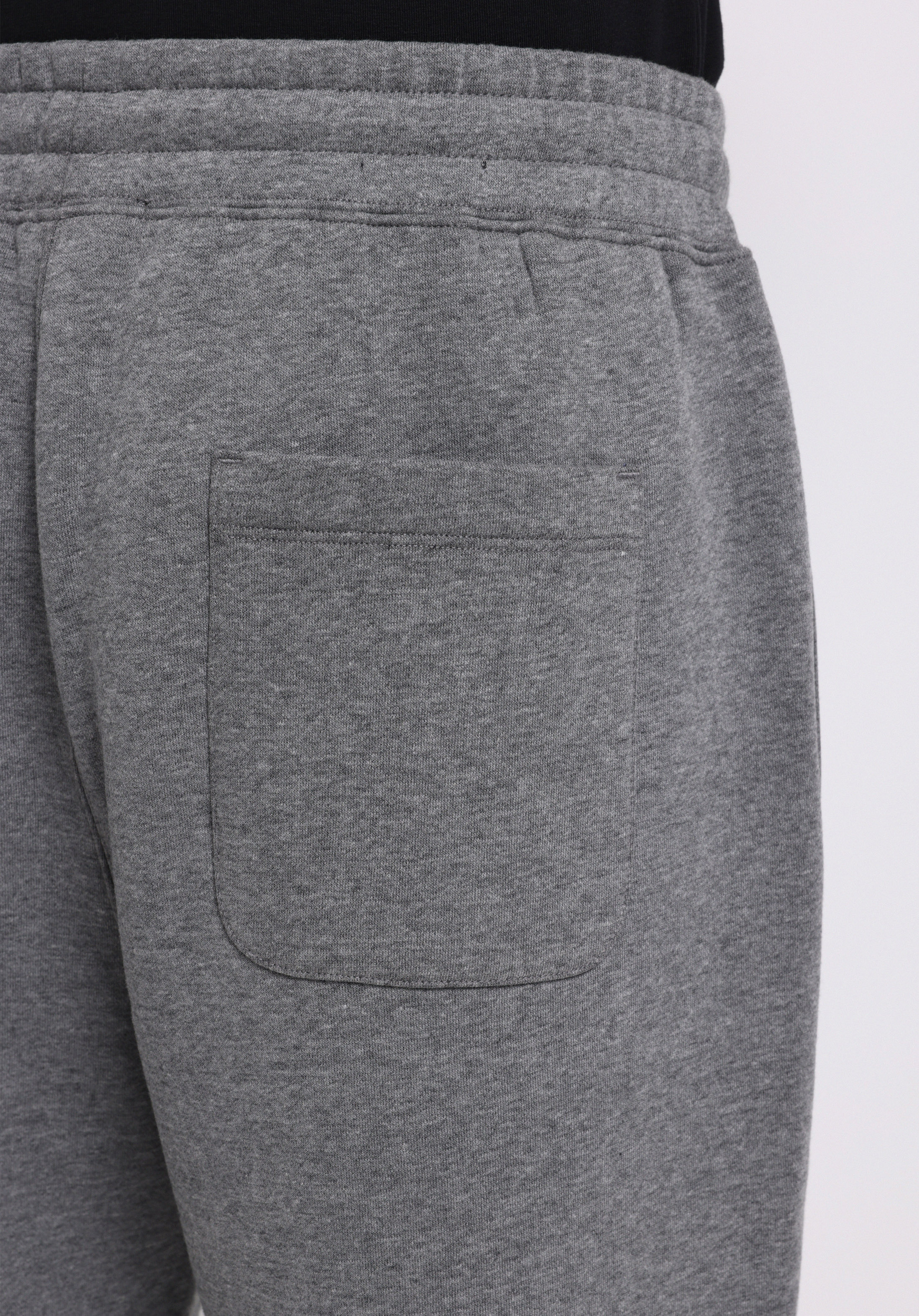 Loose Fit Orta Bel Düz Erkek Antrasit Eşofman Altı