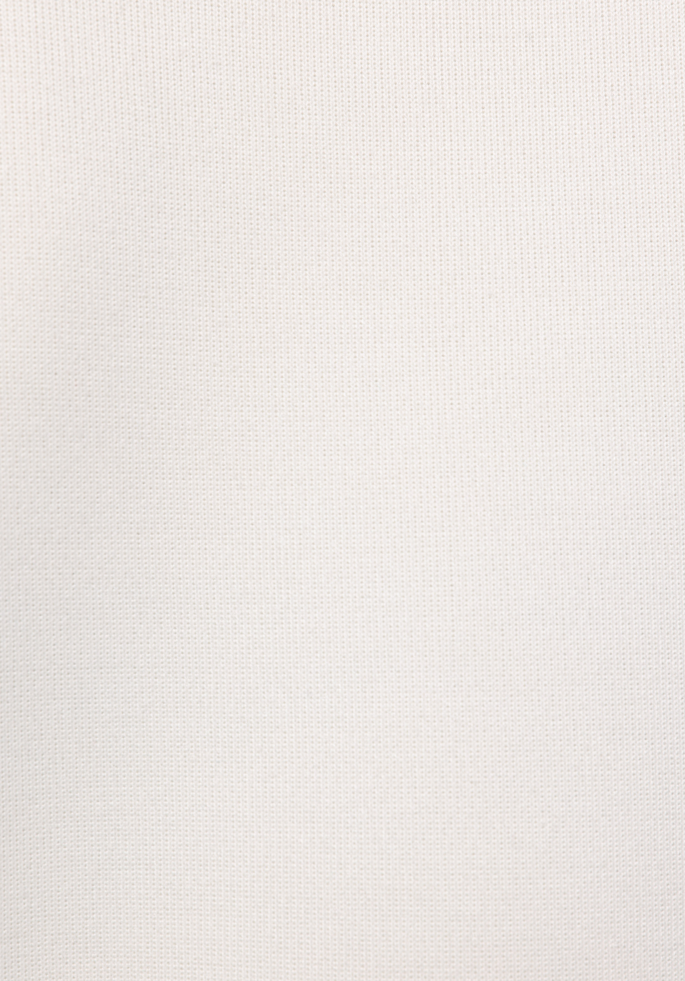 Regular Fit Yuvarlak Yaka Düz Kadın Beyaz Sweatshirt