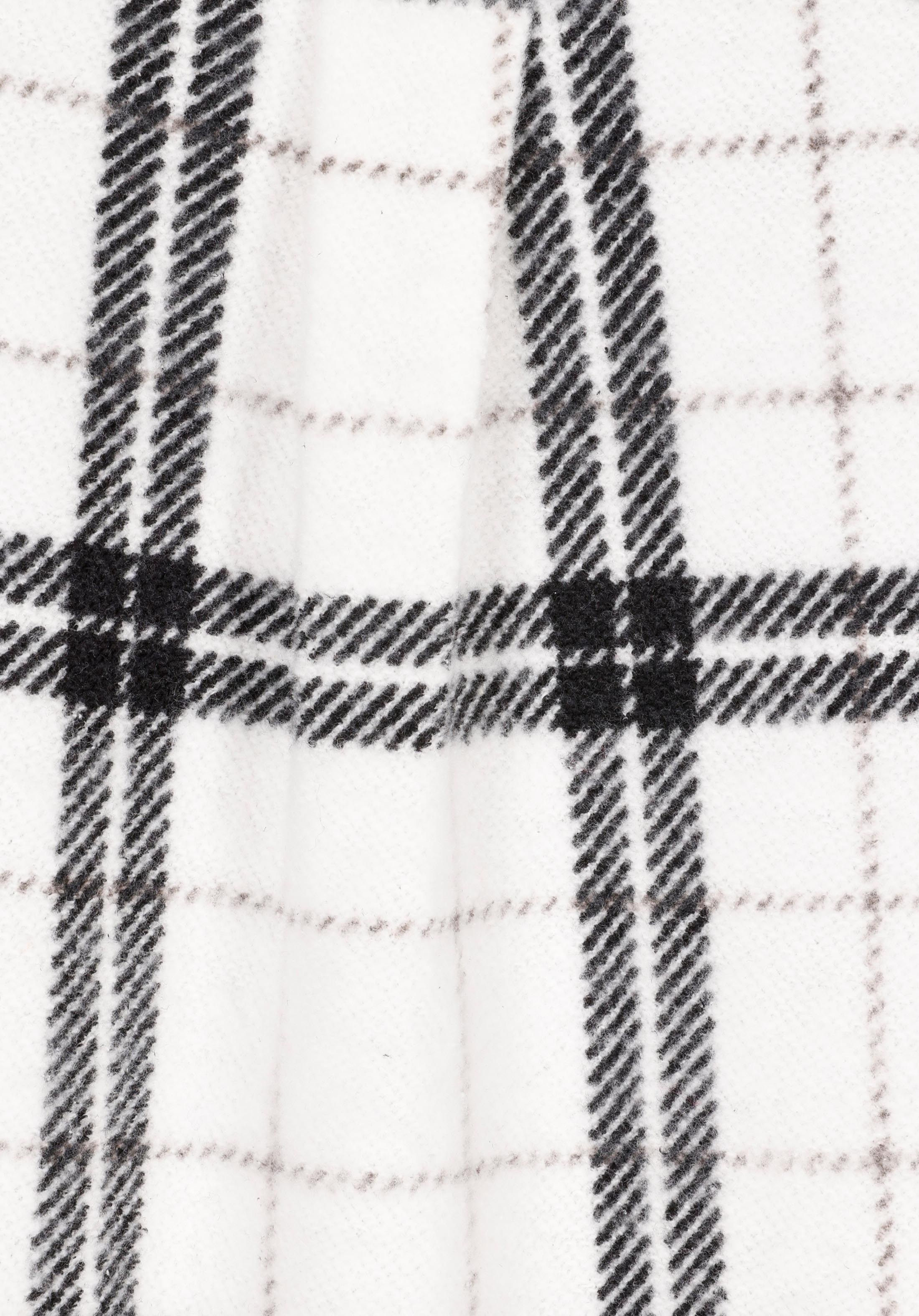 Regular Fit Shirt Neck  Kadın Beyaz Uzun Kol Gömlek