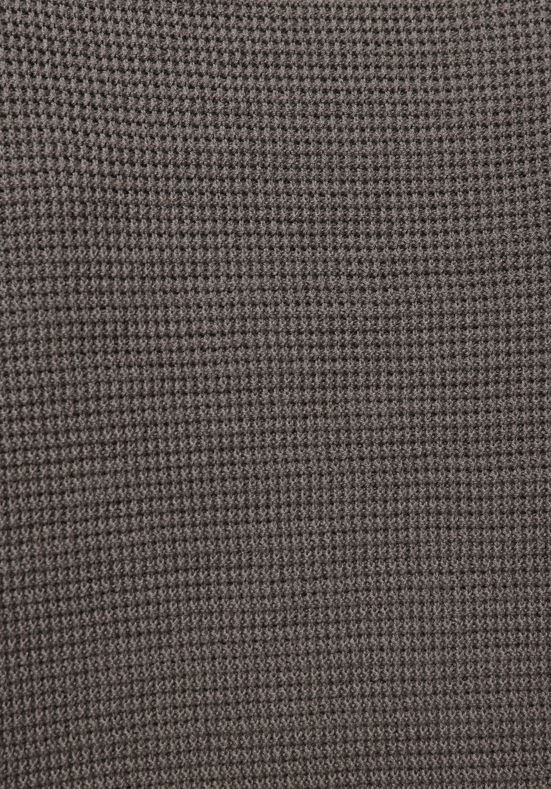 Regular Fit Yuvarlak Yaka Jakarlı Erkek Yeşil Kazak